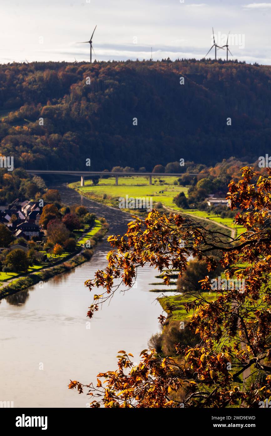 Skywalk Weser Foto Stock