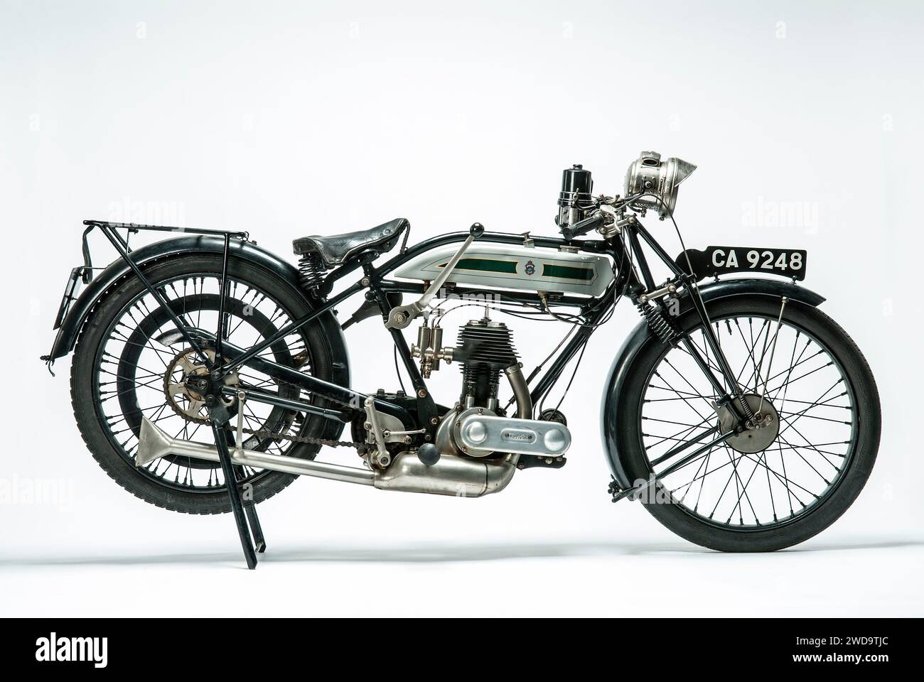 Brough Superior Barn-Find Foto Stock