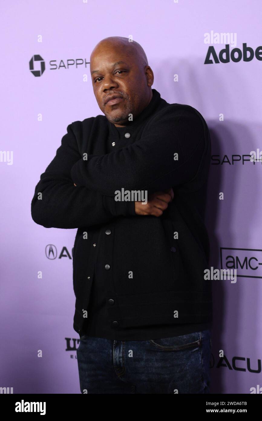 Utah. 18 gennaio 2024. Too Short (produttore) al Film Festival Premiere Screening for FREAKY TALES Premiere al Sundance Film Festival 2024 Eccles Theater, Park City, Utah, 18 gennaio 2024. Crediti: JA/Everett Collection/Alamy Live News Foto Stock