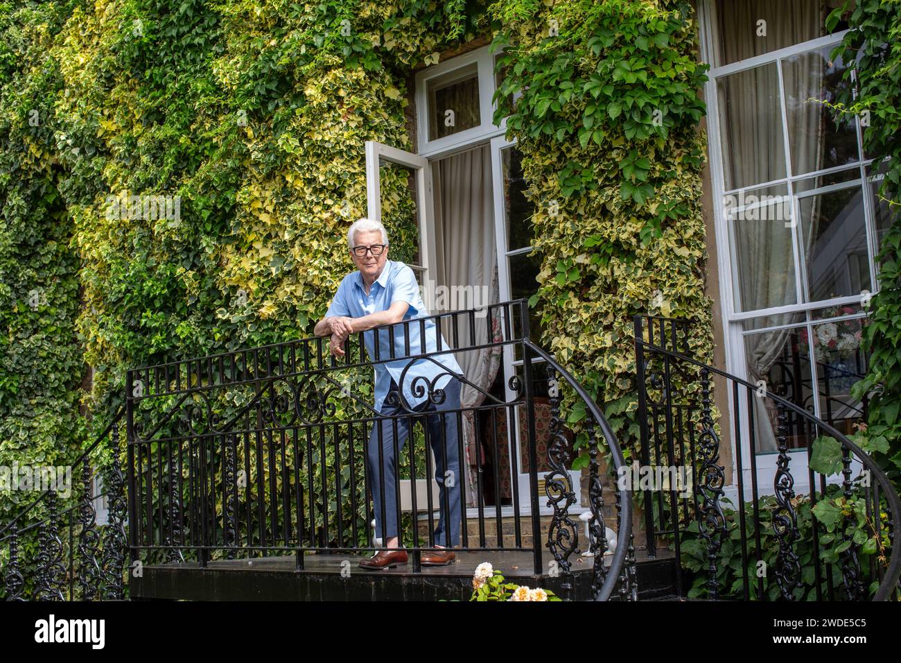 Ken Follett casa di campagna The Old Rectory, a Knebworth, vicino a Stevenage, Hertfordshire. © Horst A. Friedrichs Foto Stock