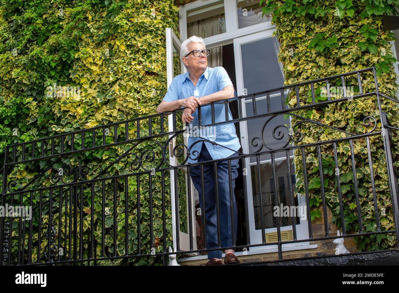 Ken Follett casa di campagna The Old Rectory, a Knebworth, vicino a Stevenage, Hertfordshire. © Horst A. Friedrichs Foto Stock