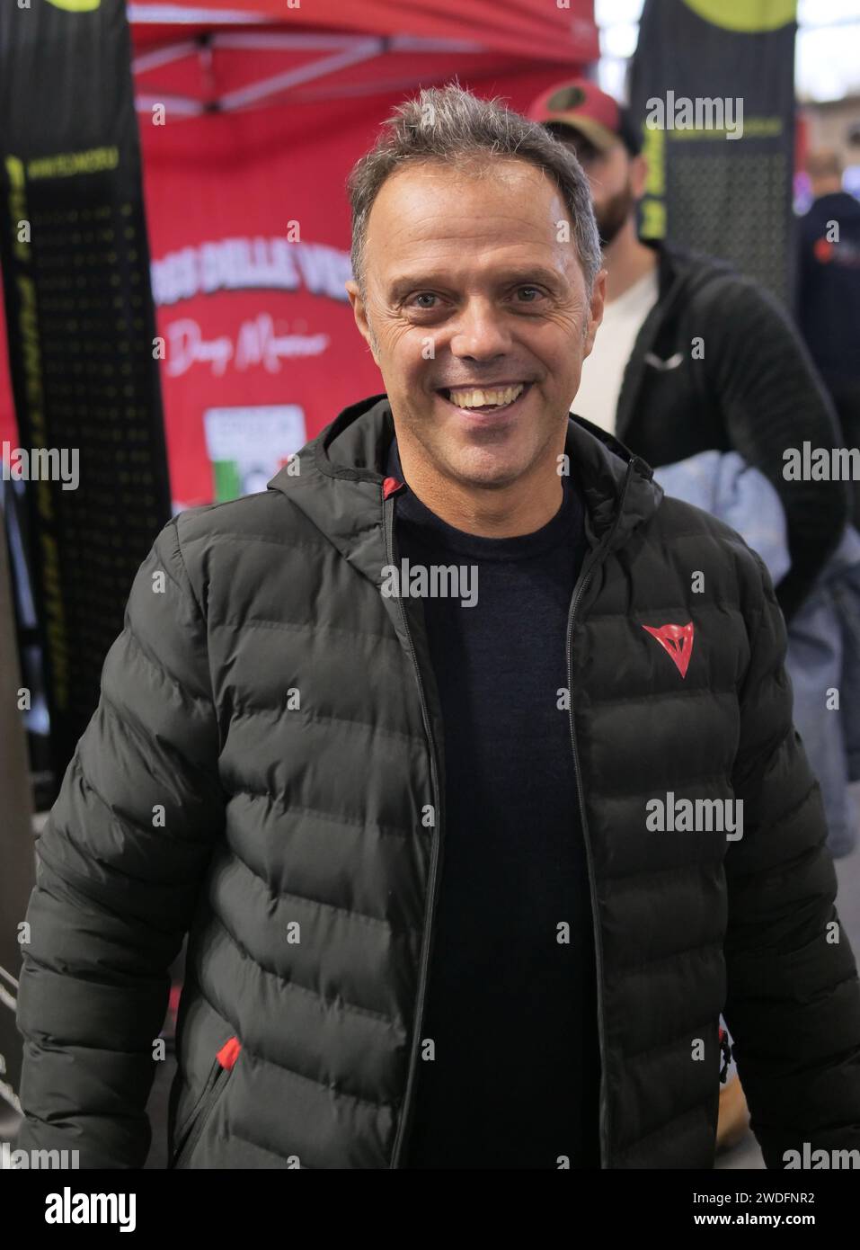 Loris Capirossi al Motor Bike expo di Verona, Veneto, Italia Foto Stock