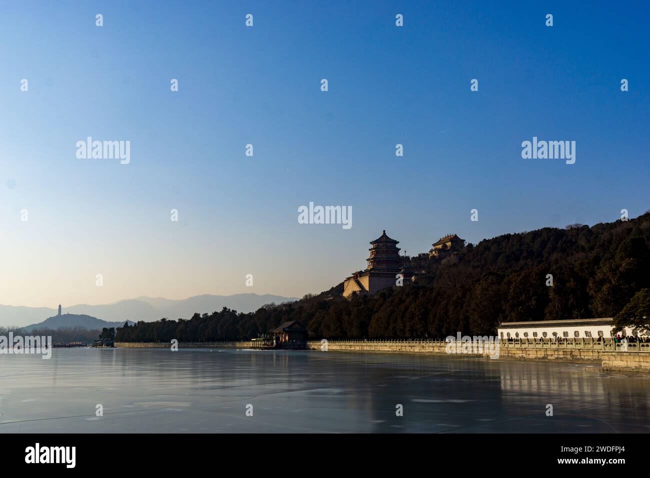 Pallace invernale della nuova estate di Pechino Foto Stock