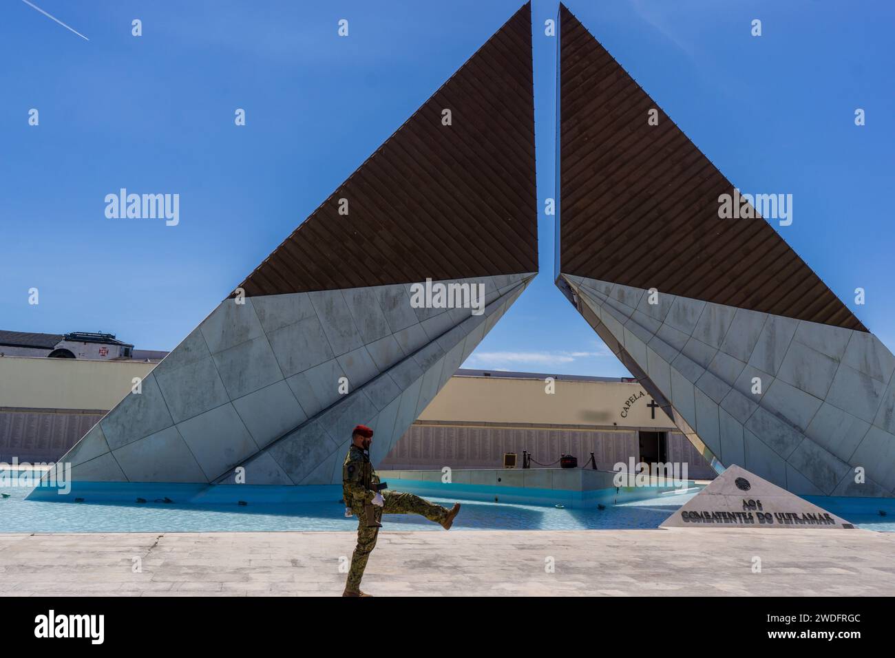 Monumento aos Combatentes do Ultramar Foto Stock