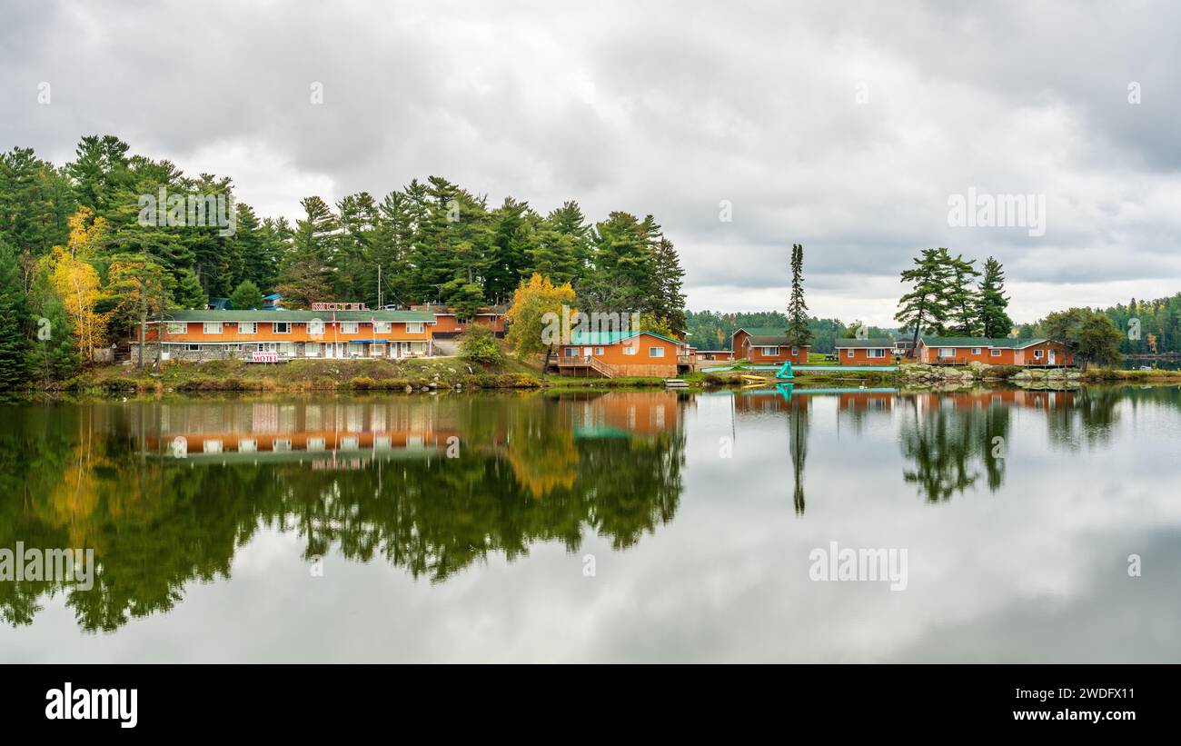 Sioux Narrows, Ontario, Canada. Foto Stock