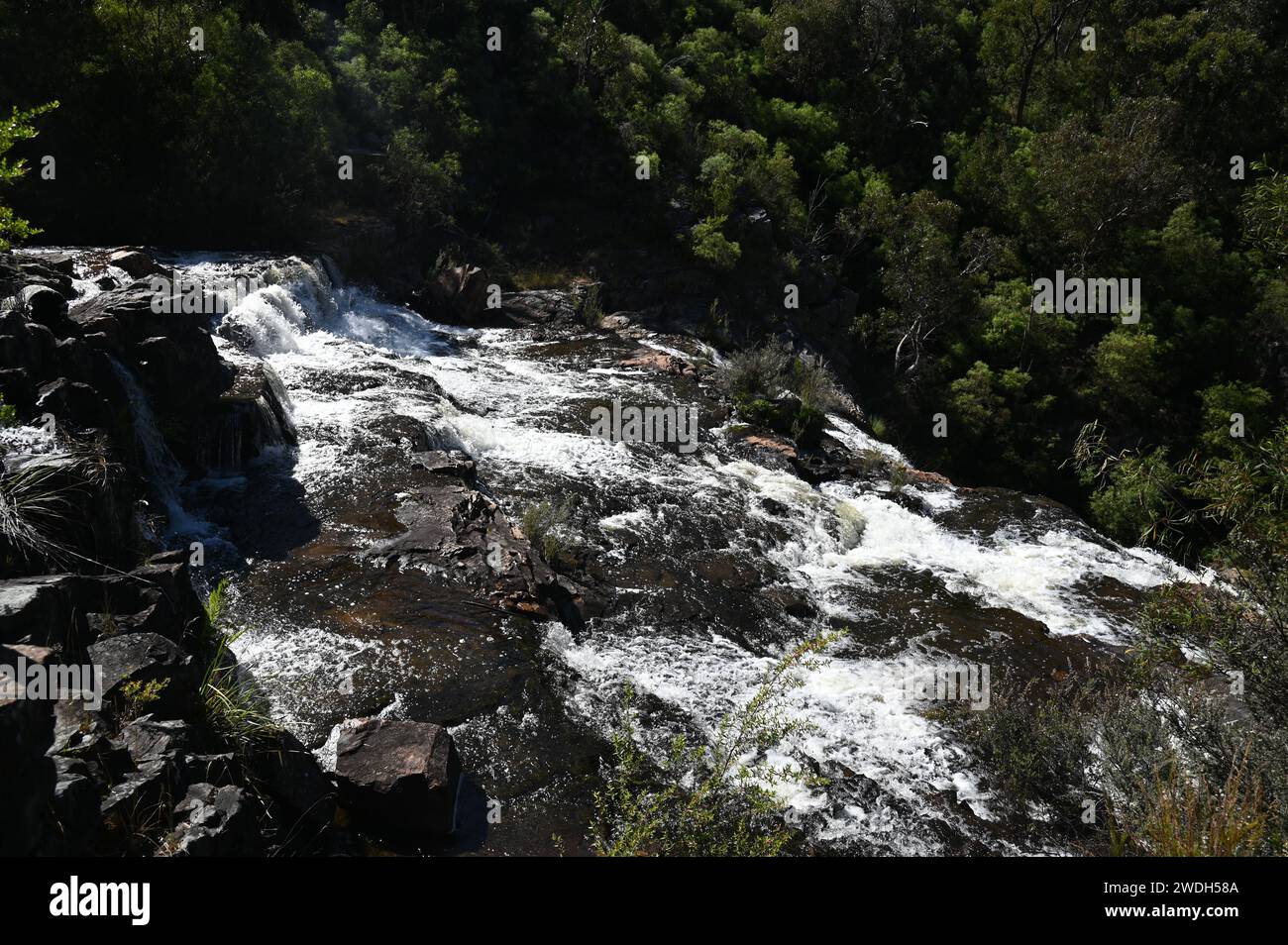 Cascate di Mackenzie nel Grampians National Park, Australia Foto Stock