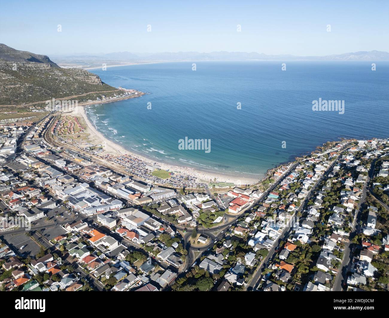 Fish Hoek Beach, Fish Hoek, Sud Africa Foto Stock