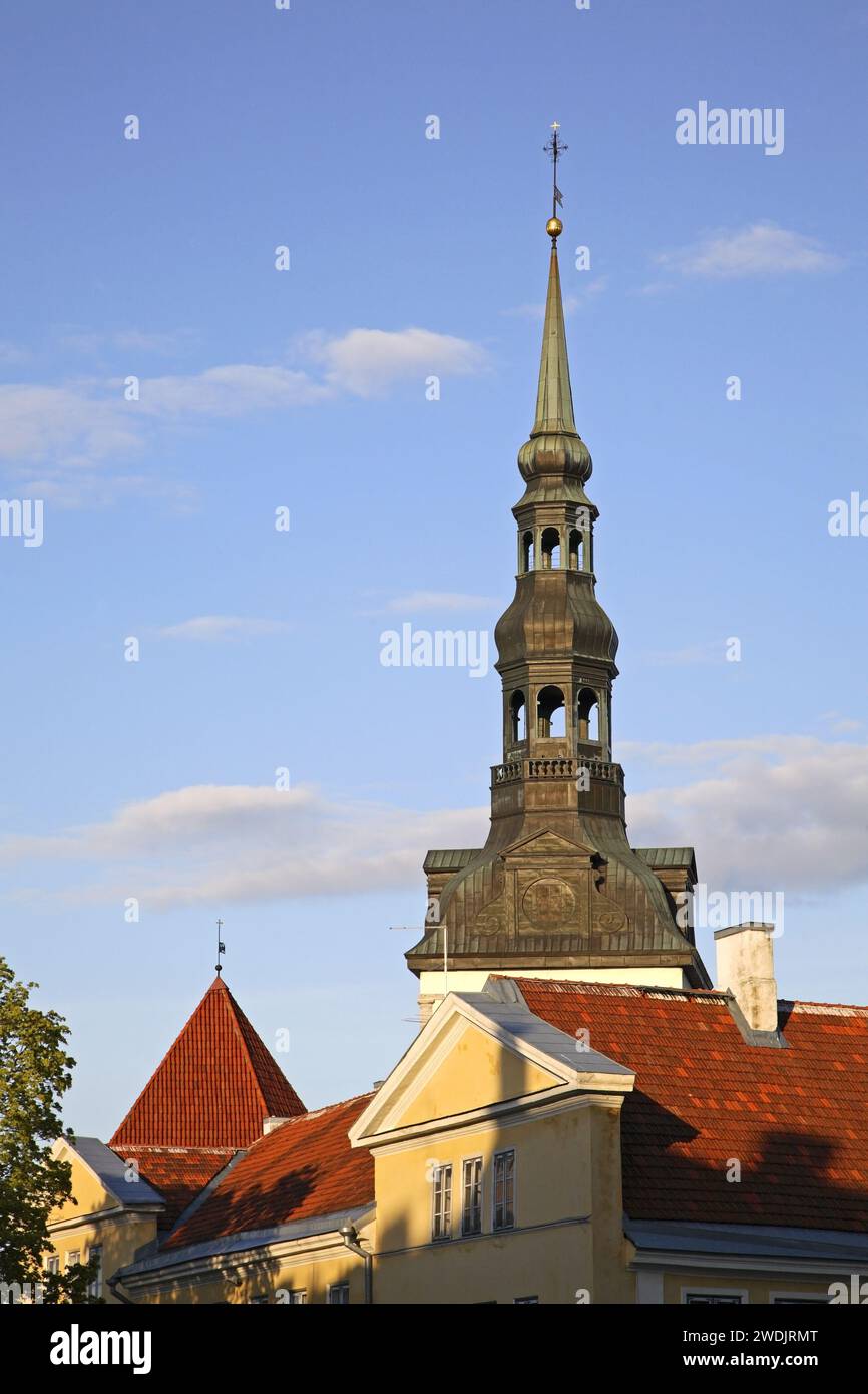 Chiesa di San Nicola (Niguliste Kirik) a Tallinn. Estonia Foto Stock
