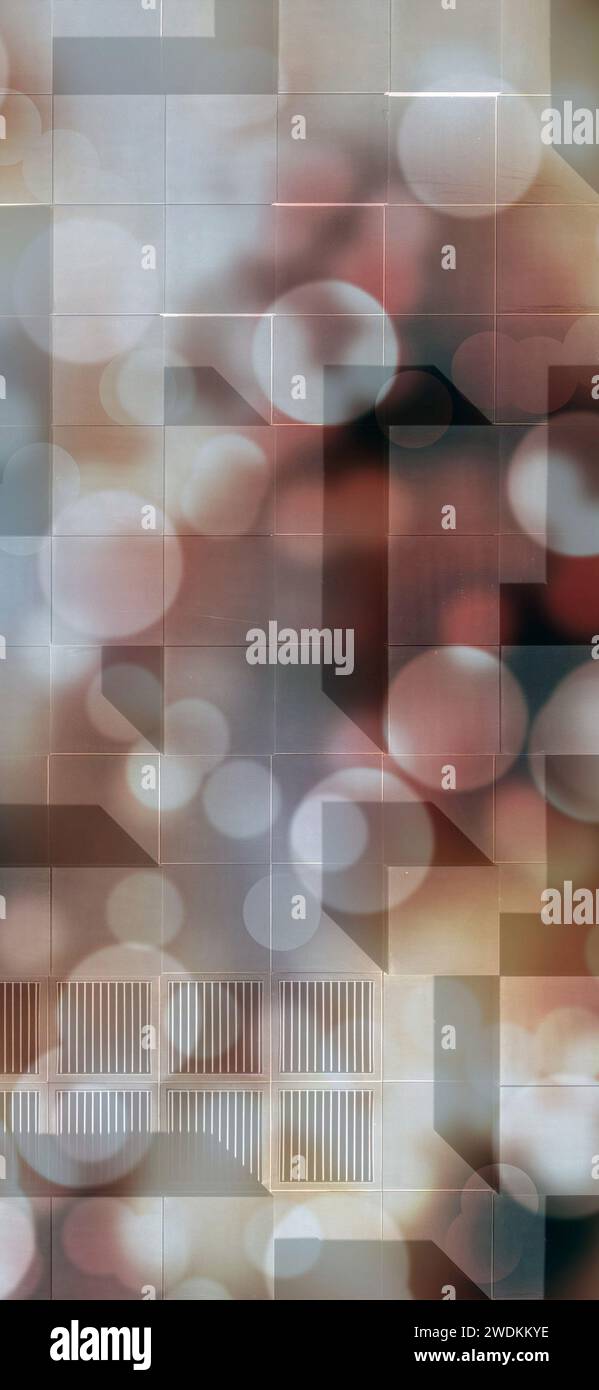 Formato di sfondo sfondo per iphone astratto e brillante, copertina presentazione. Illustrazione dei colori vivaci Foto Stock