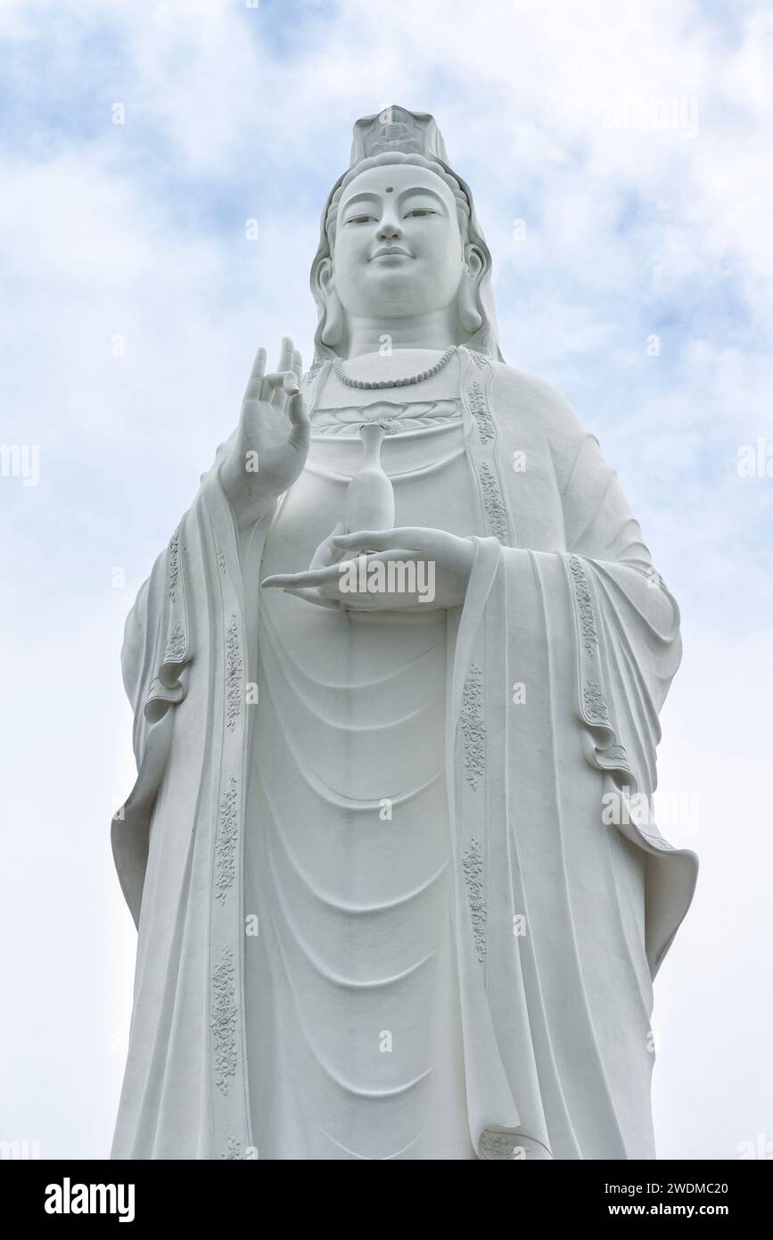 Lady Buddha da Nang, la statua di Buddha più alta del Vietnam Foto Stock