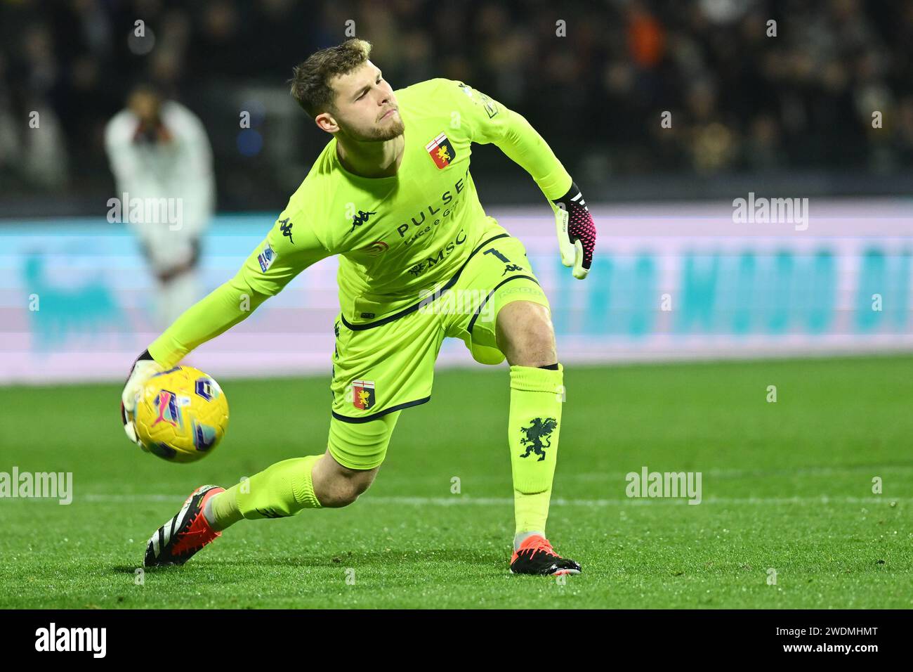 Salerno,Italia,21,gennaio,2024 durante la serie A Macth tra US Salernitana 1919 vs Genoa CFC Credit:Agostino Gemito/ Alamy Live News Foto Stock