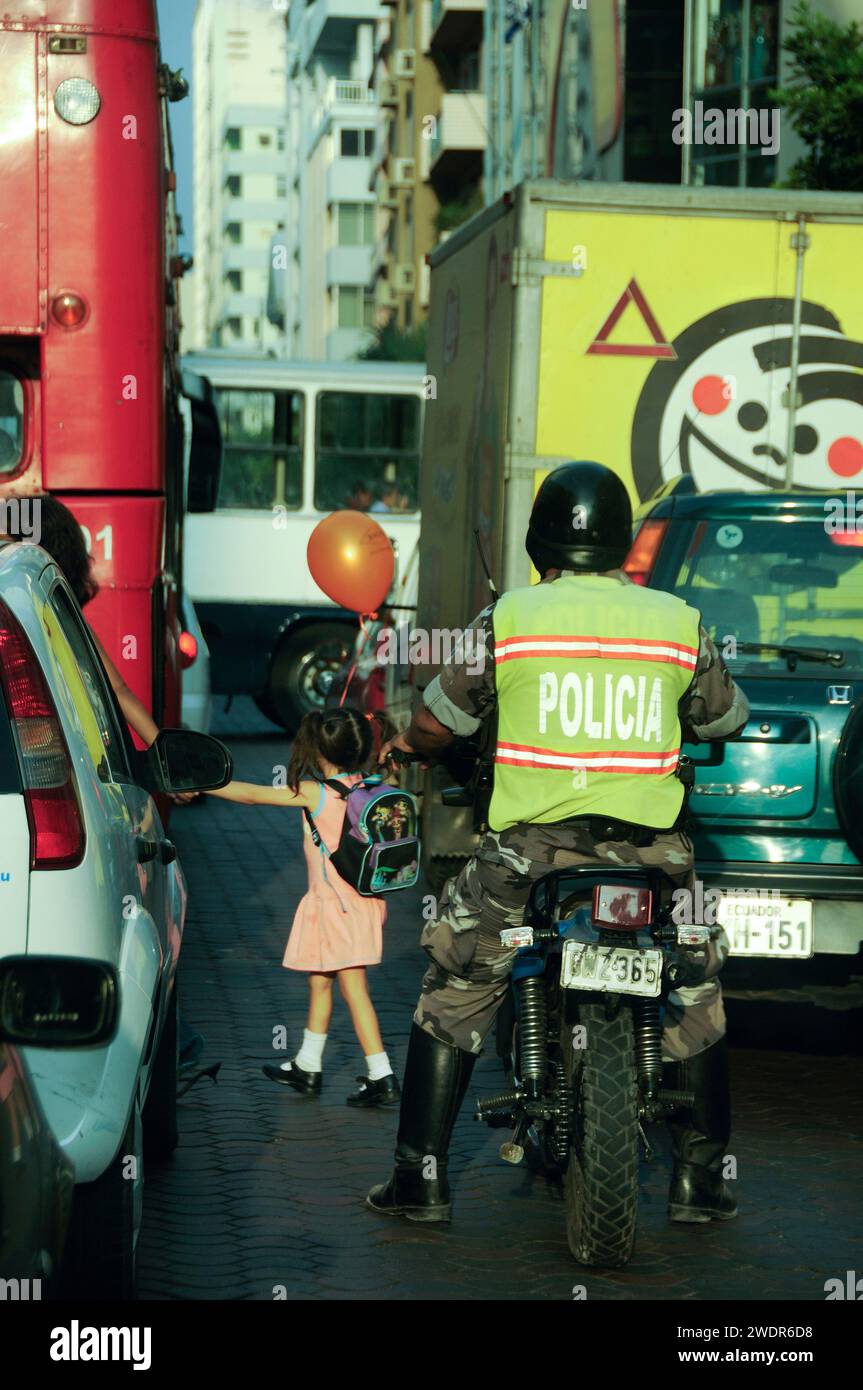 Sud America, Ecuador, Guayaquil, foto di strada Foto Stock