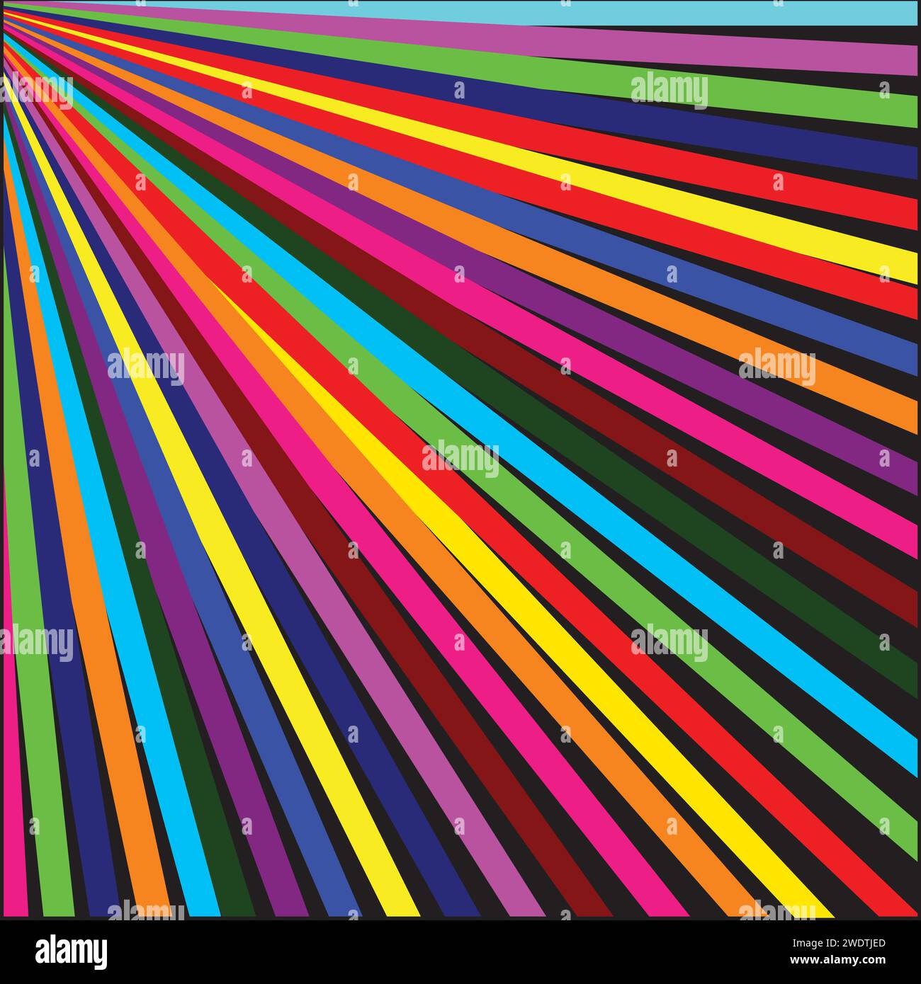 linee rette o strisce colorate astratte Illustrazione Vettoriale