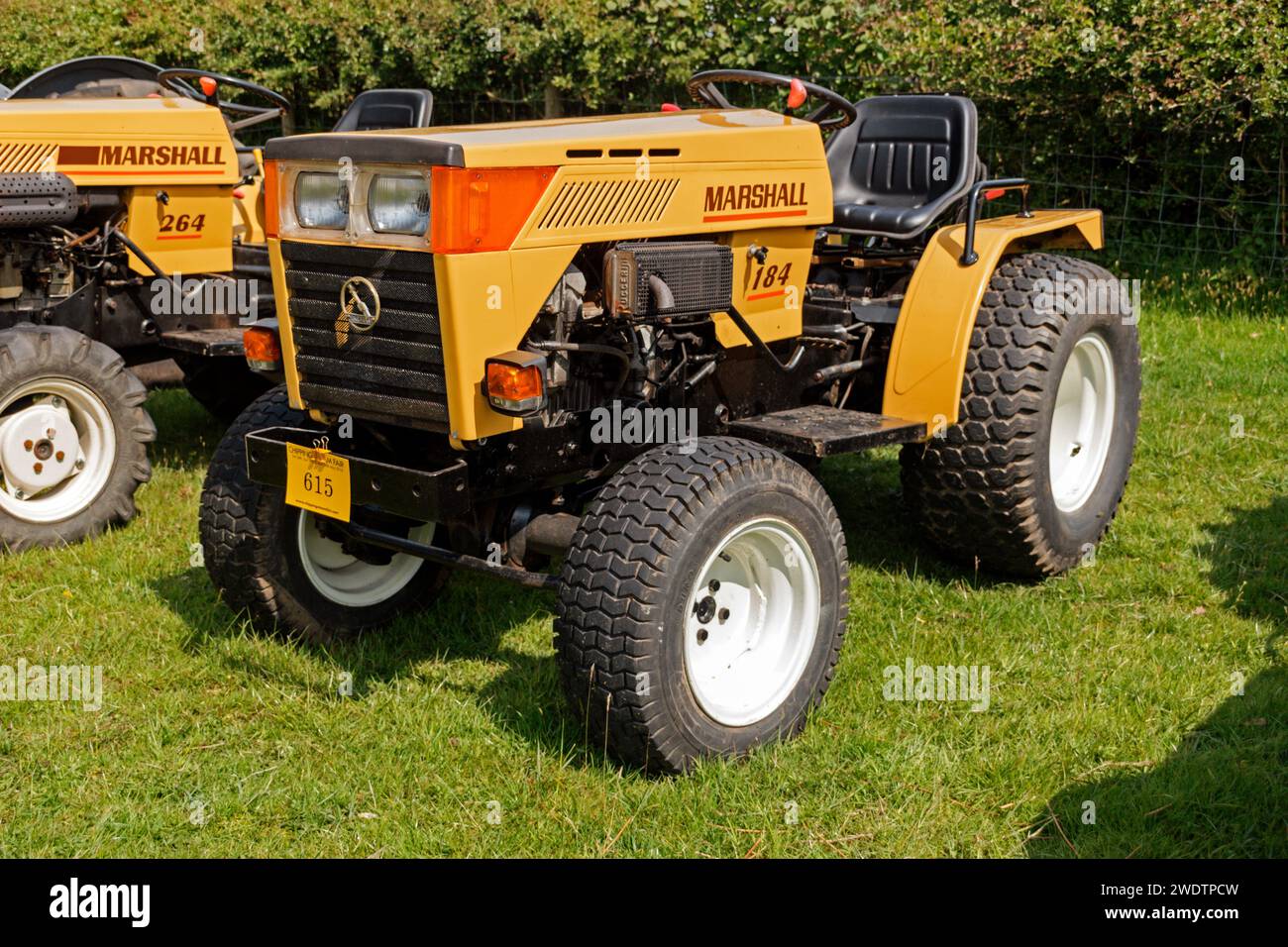 Trattore Marshall 184. Chipping Steam Fair 2018. Foto Stock