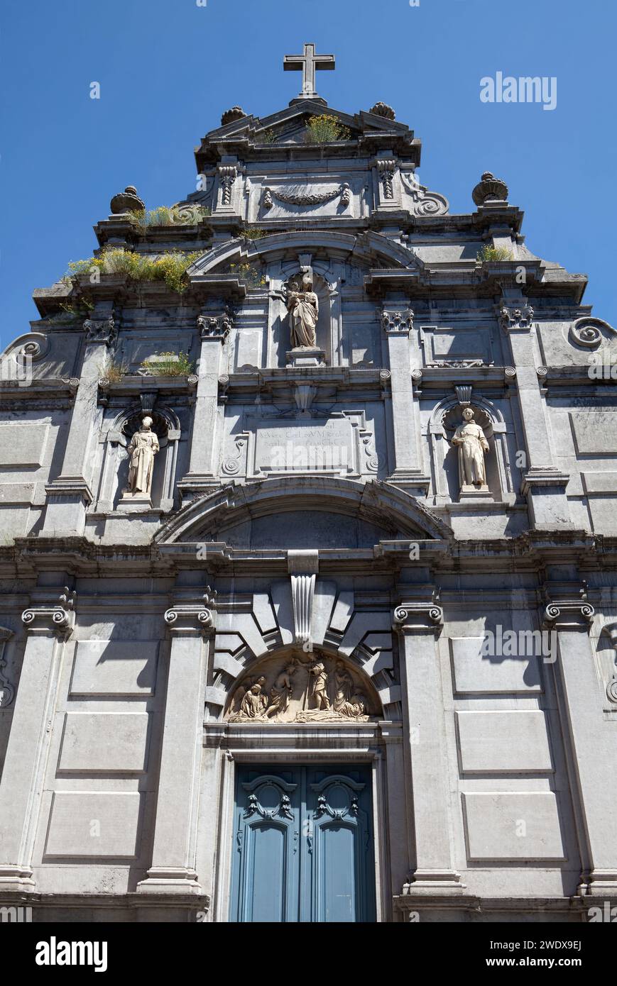 Musée de la vie Wallonne, Museum of Wallon Folklore, Eglise Saint-Antoine, Liegi, Belgio, Europa Foto Stock