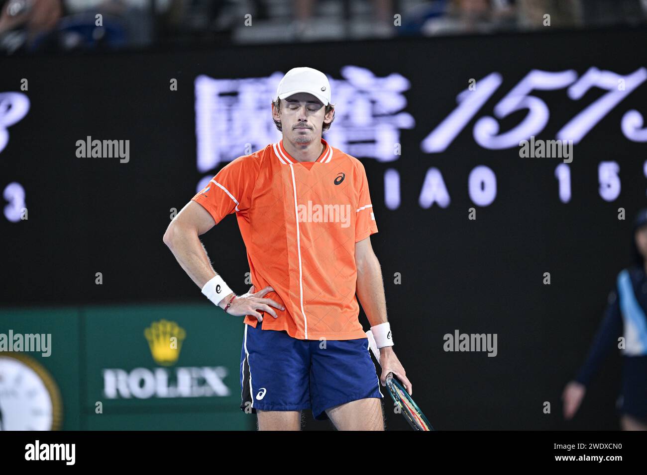 Alex de Minaur durante l'Australian Open AO 2024 Grand Slam Tournament