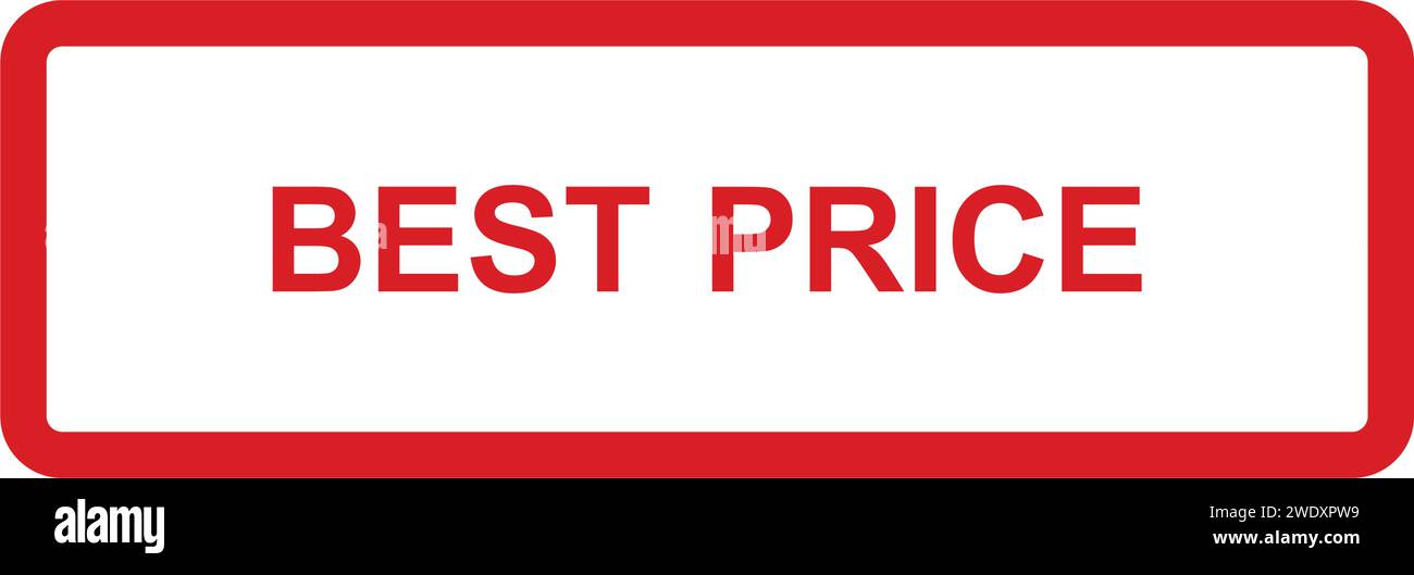 Icona del miglior prezzo disegno illustrativo vettoriale Illustrazione Vettoriale