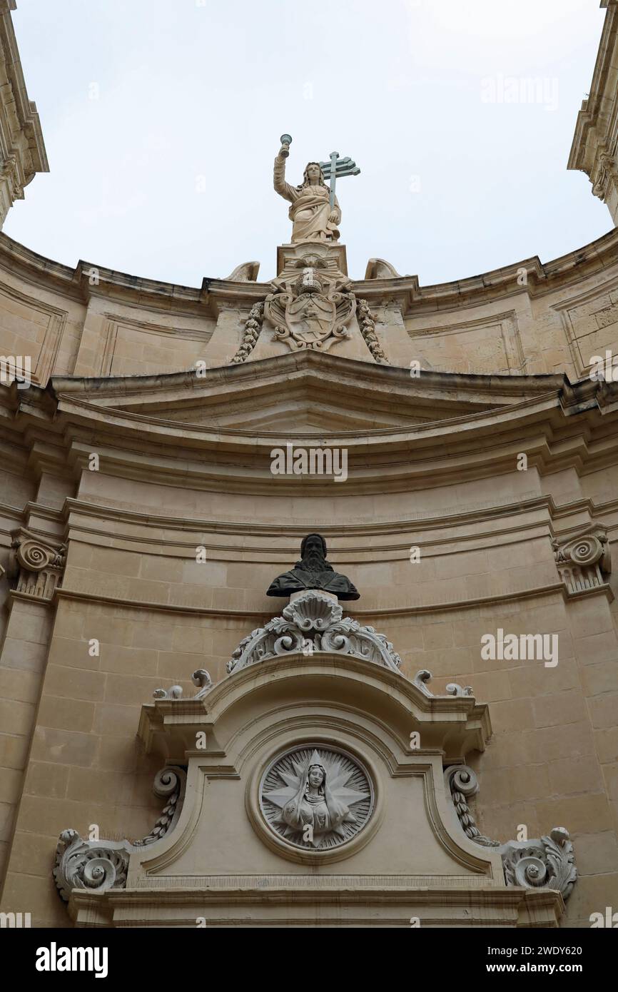 Basilica di San Domenico a la Valletta a Malta Foto Stock