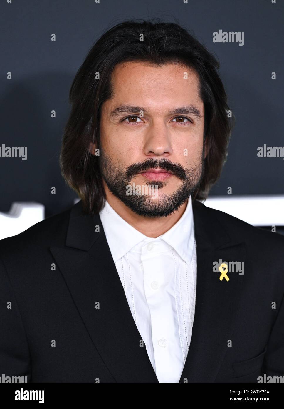 Londra, Regno Unito. 22 gennaio 2024. Shahar Isaac arriva alla premiere globale della quarta stagione, Empire Cinema, Londra. Credito: Doug Peters/EMPICS/Alamy Live News Foto Stock