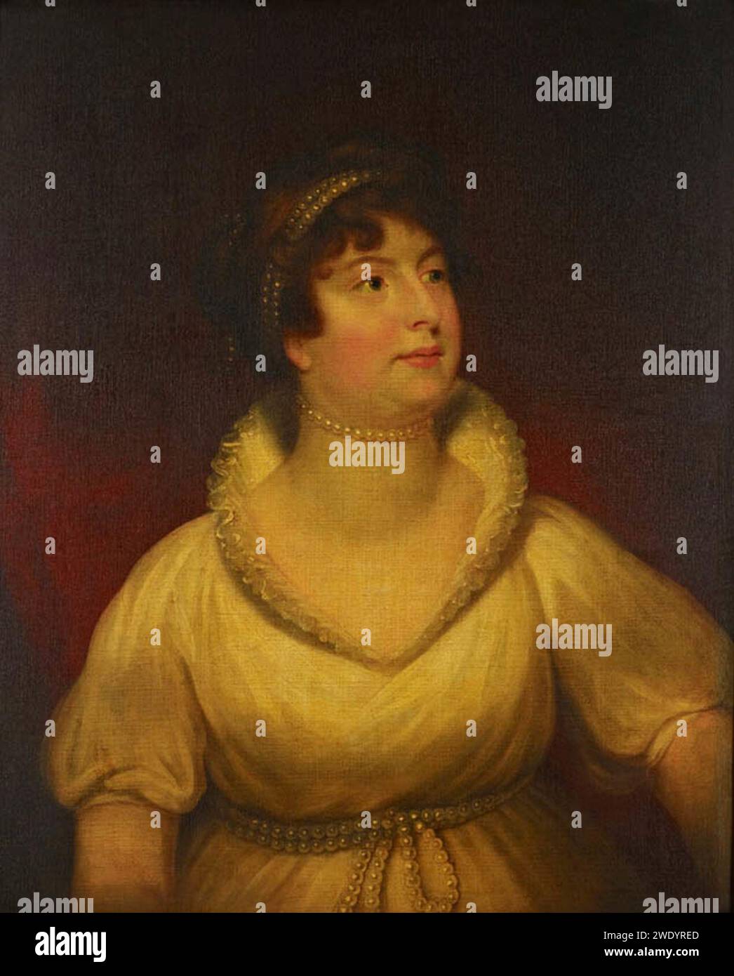 Dopo Sir William Beechey (1753-1839) - Principessa Augusta (1768-1840) Foto Stock