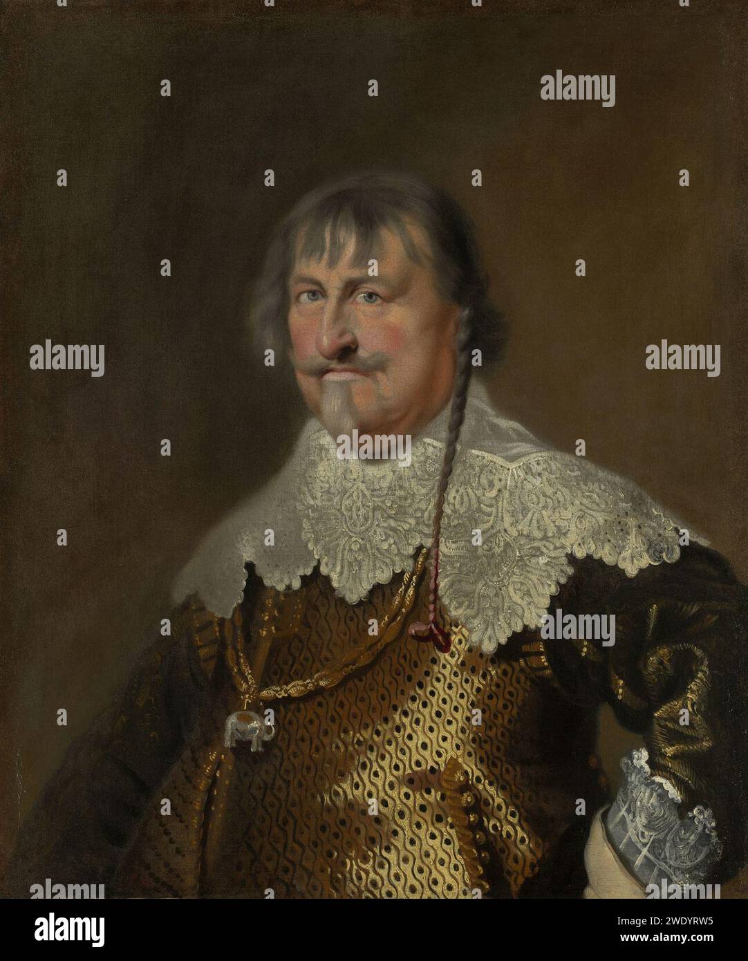 Dopo^ Karel van Mander III (1606-70) - Cristiano IV di Danimarca (1577-1648) Foto Stock