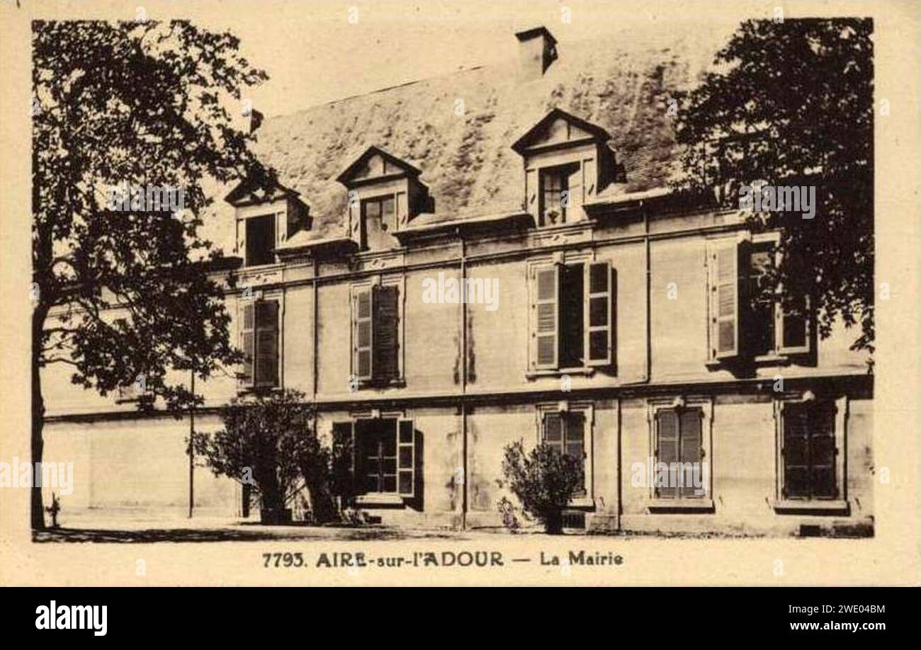 Aire-sur-l'Adour - Mairie. Foto Stock