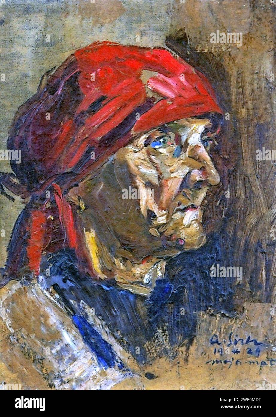 Albert Sirk - Moja mati. Foto Stock