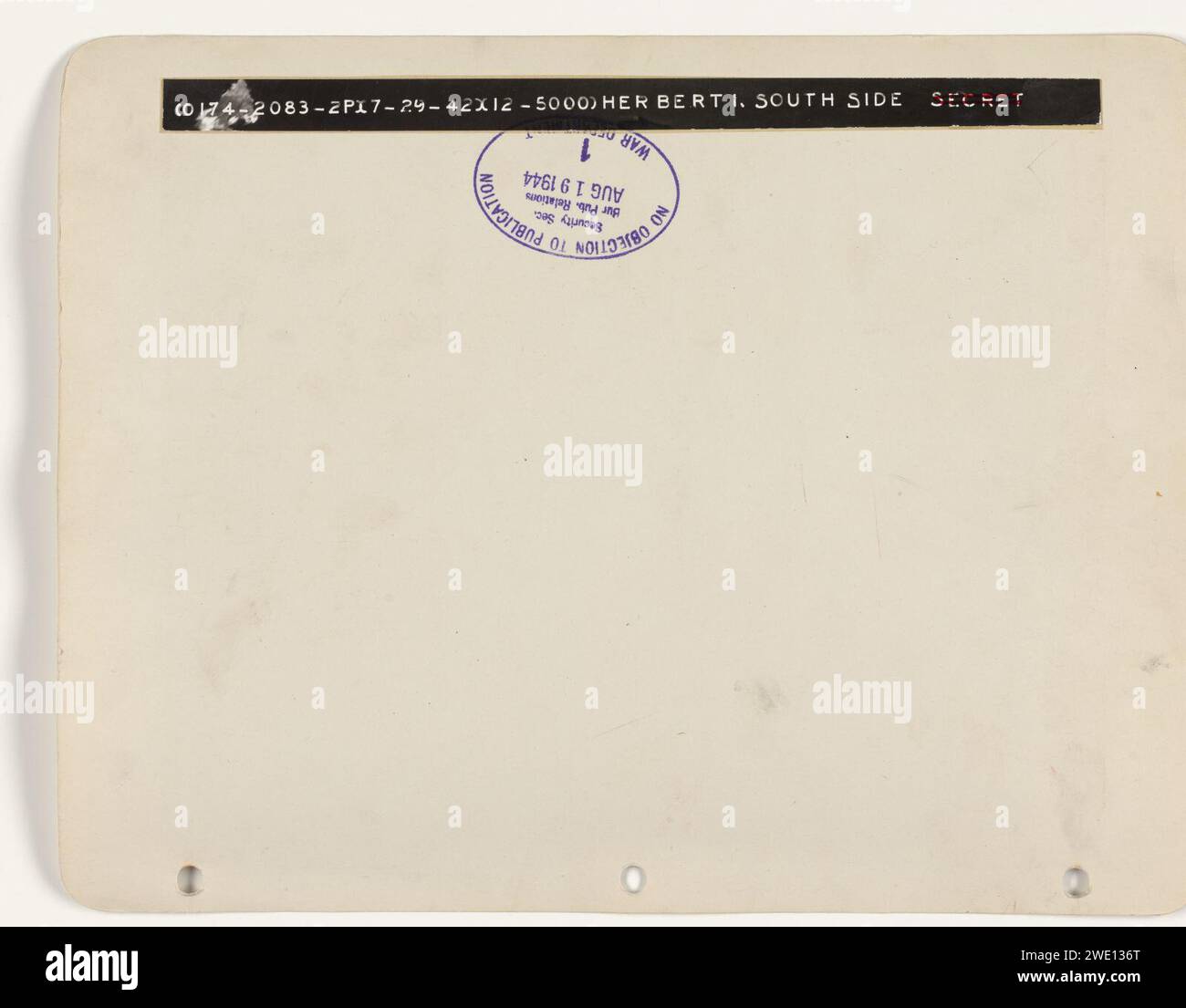 Isola di Aleutine - Isola di Herbert attraverso lo stretto di Kagalaska Foto Stock