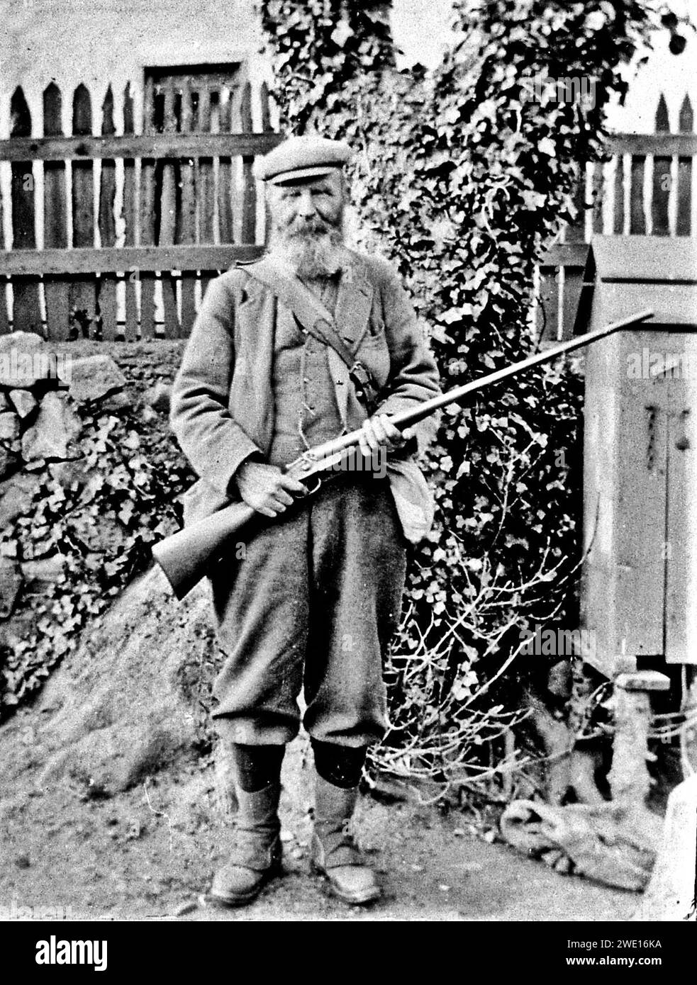 Alexander Sandy Fletcher 1840-1912 - guardiacaccia Glenbucket. Foto Stock