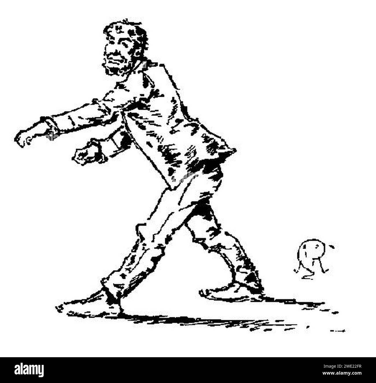 Alphonse Daudet - la Belle Nivernaise - Chapitre IV - immagine 14. Foto Stock