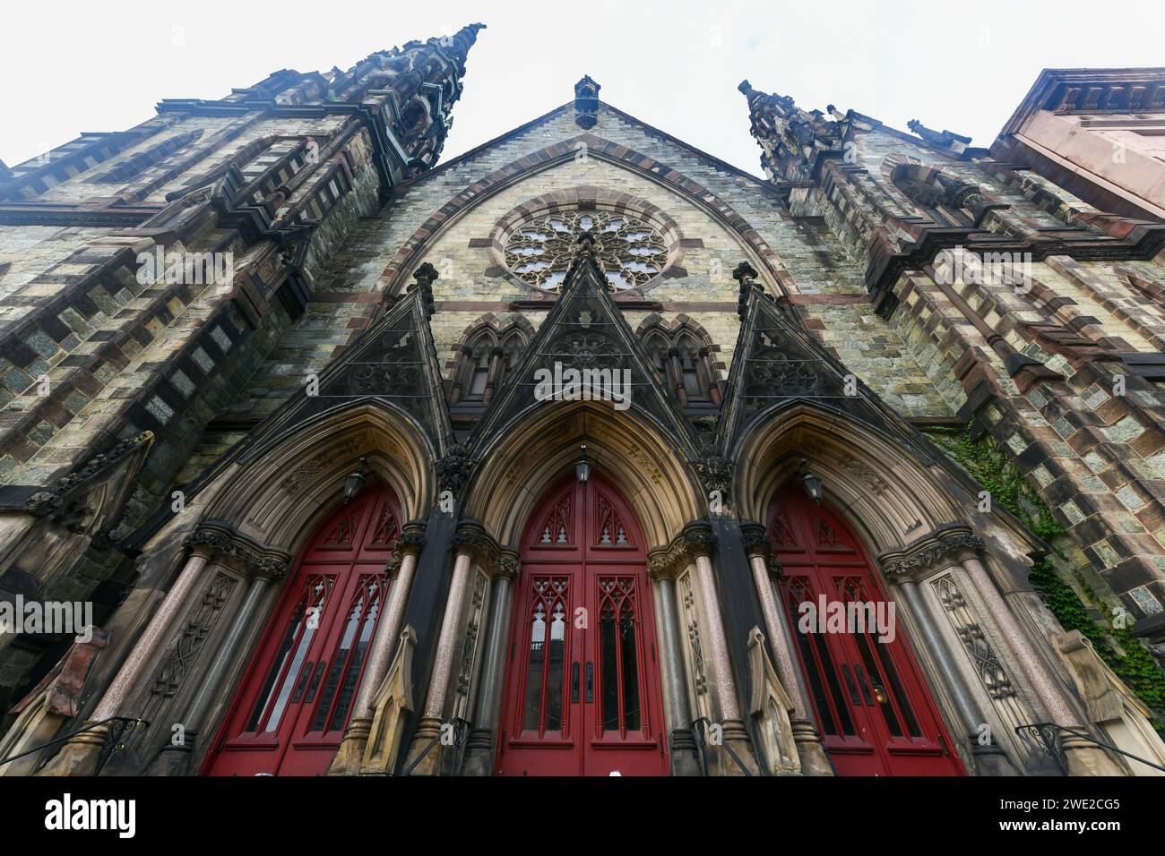 Mount Vernon Place United Methodist Church nel centro di Baltimora, Maryland USA Foto Stock