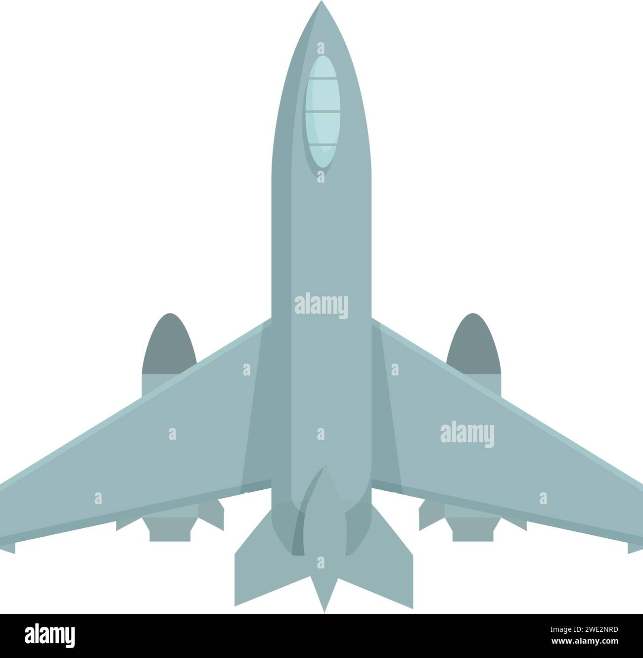 Aeroplano icona dell'arma nucleare vettore cartoon. Fuoco esplosivo in città. Pericolo di alimentazione Illustrazione Vettoriale