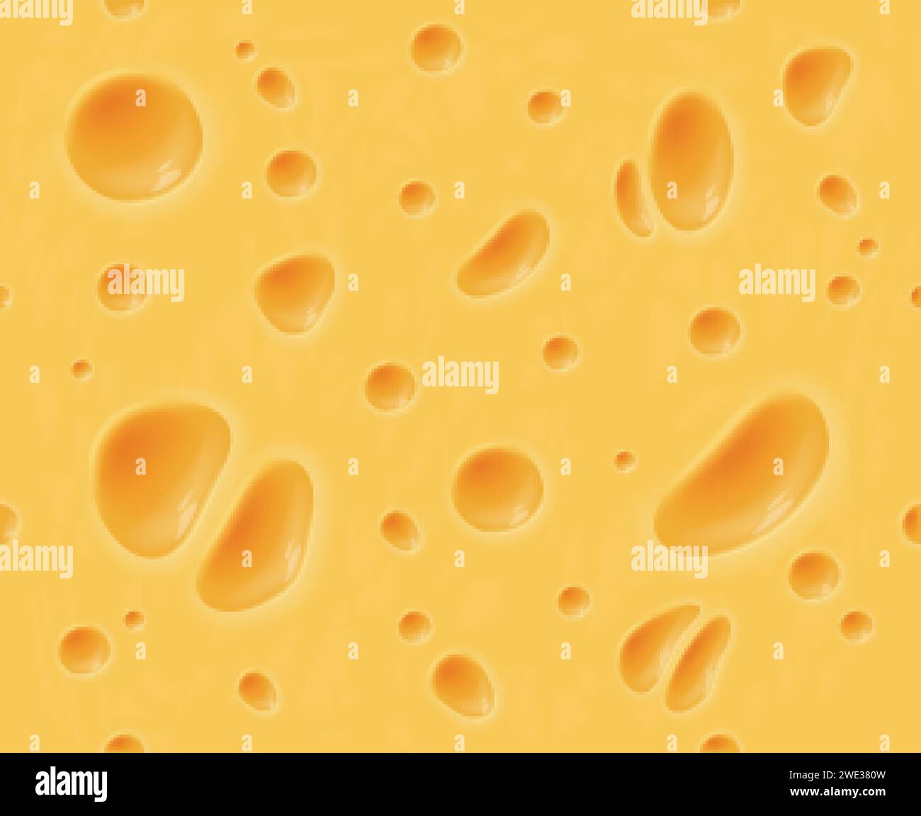 Consistenza realistica del formaggio. Cheeses hole macro background, Freschezza carta da parati emmental o cheddar per creamery, prodotti caseari svizzeri, illustrazione vettoriale di Cheese macro Illustrazione Vettoriale
