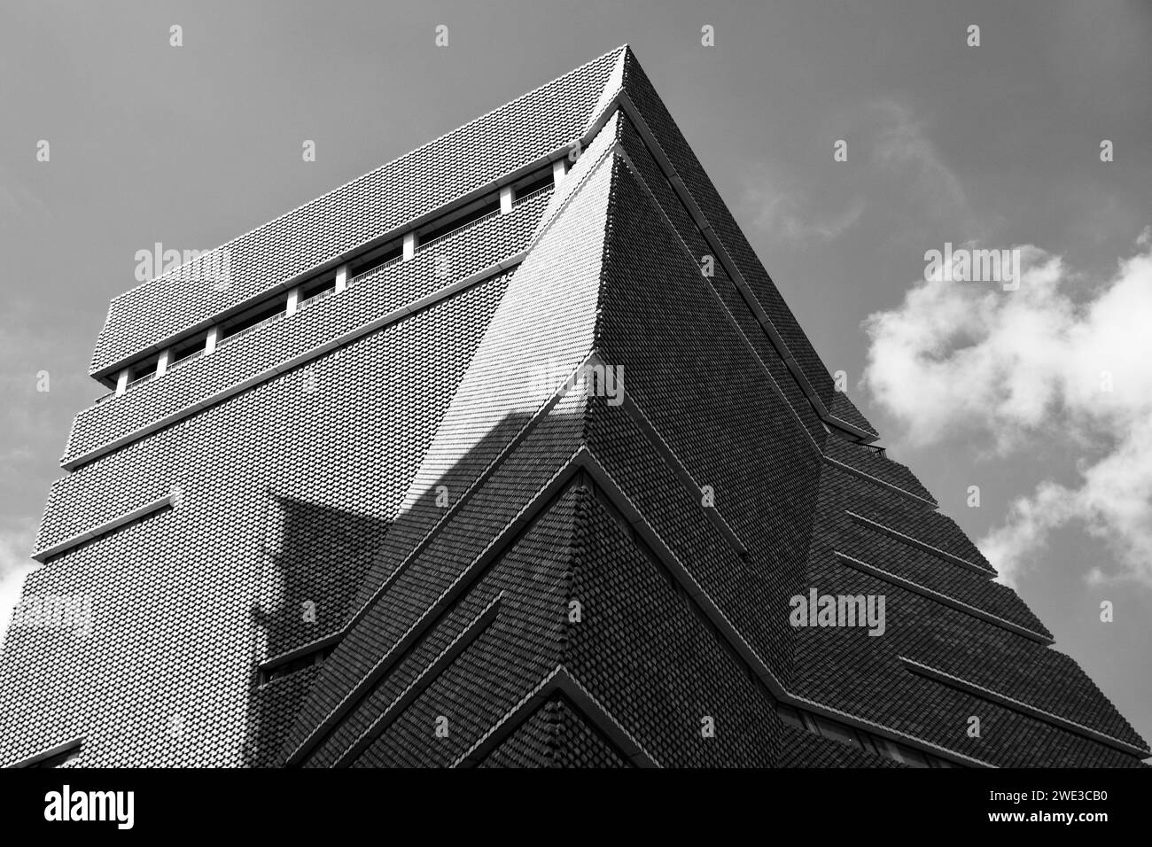 La nuova estensione sul retro della Tate Modern Gallery Foto Stock