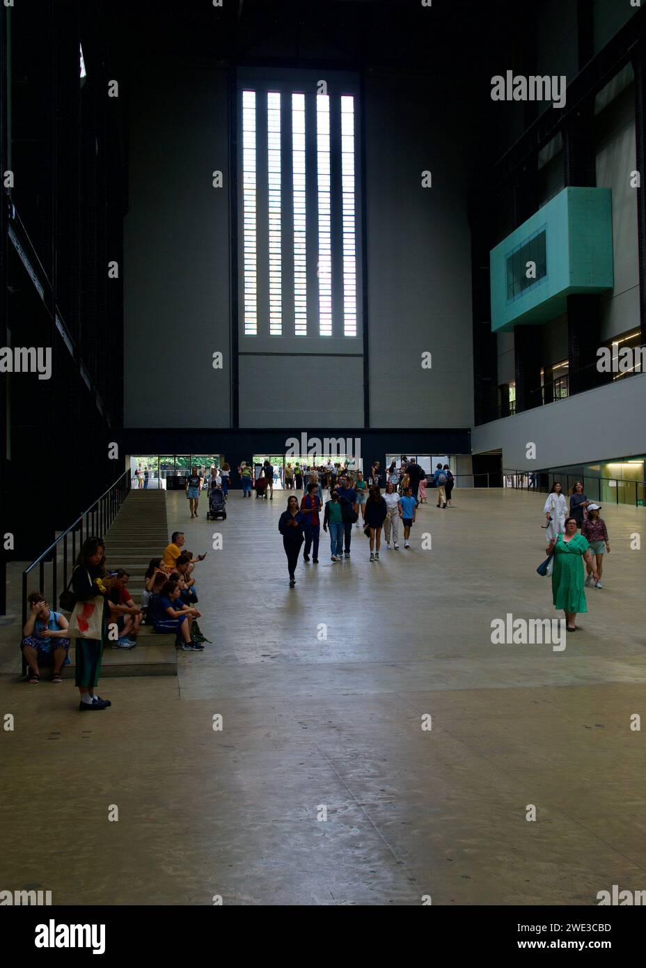 Turbine Hall of the Tate Modern Foto Stock