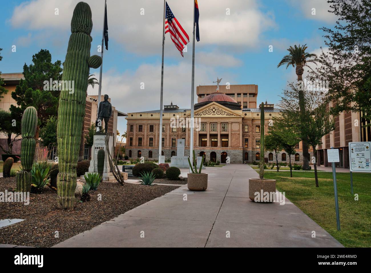 Arizona State Capitol Museum, originale Capitol Building, Phoenix, capitale dello stato dell'Arizona, Stati Uniti d'America Foto Stock
