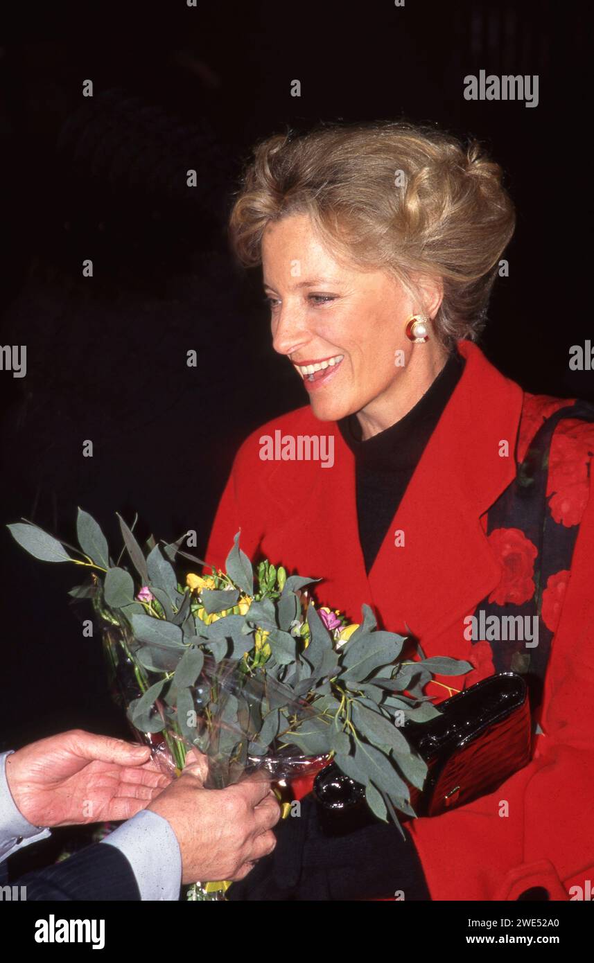 Principessa Michael di Kent a Jermyn Street 28 novembre 1996 foto dell'Henshaw Archive Foto Stock