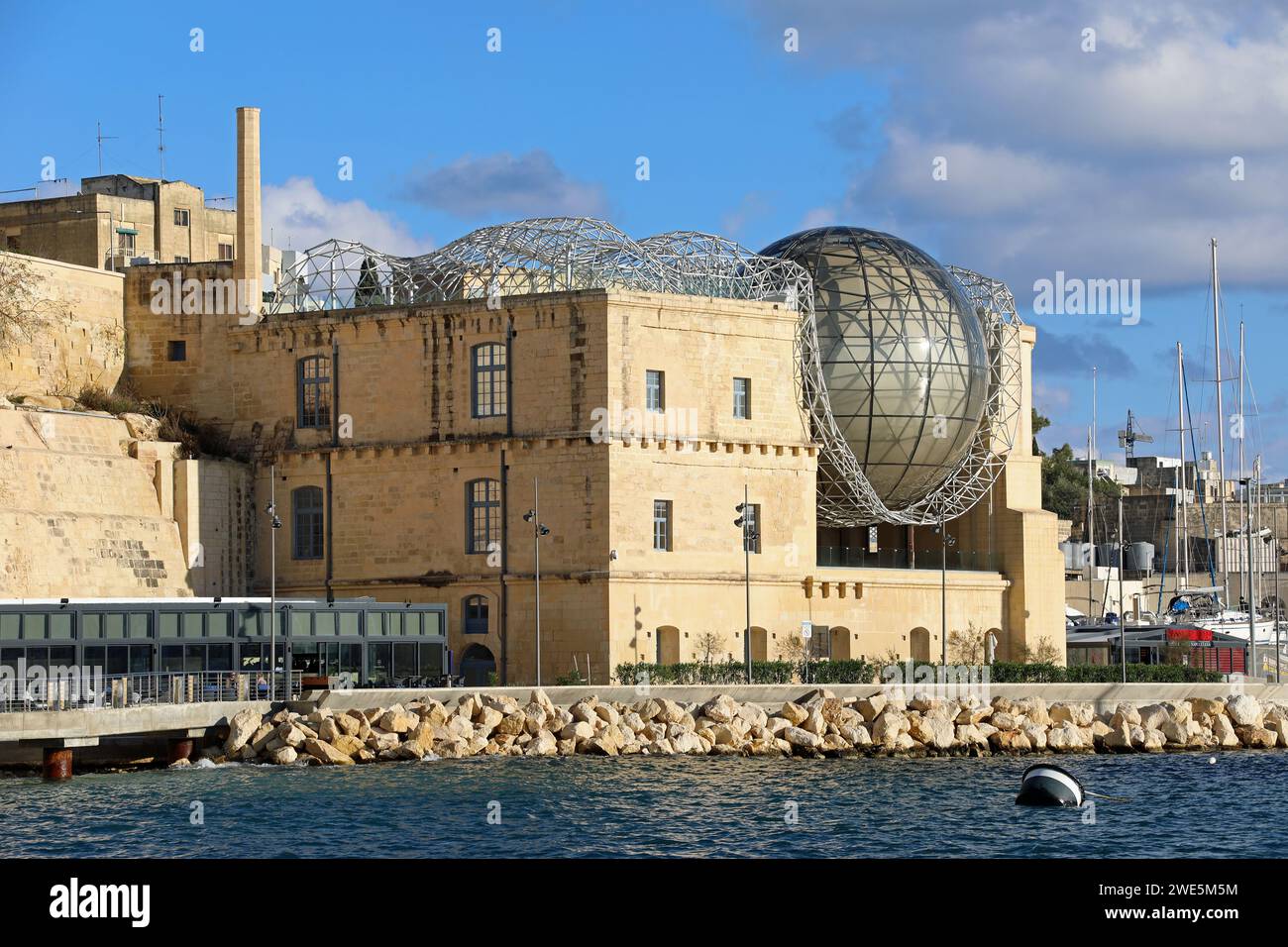 Esplora Interactive Science Centre, aperto nel 2016 presso l'ex Royal Naval Hospital di Malta Foto Stock