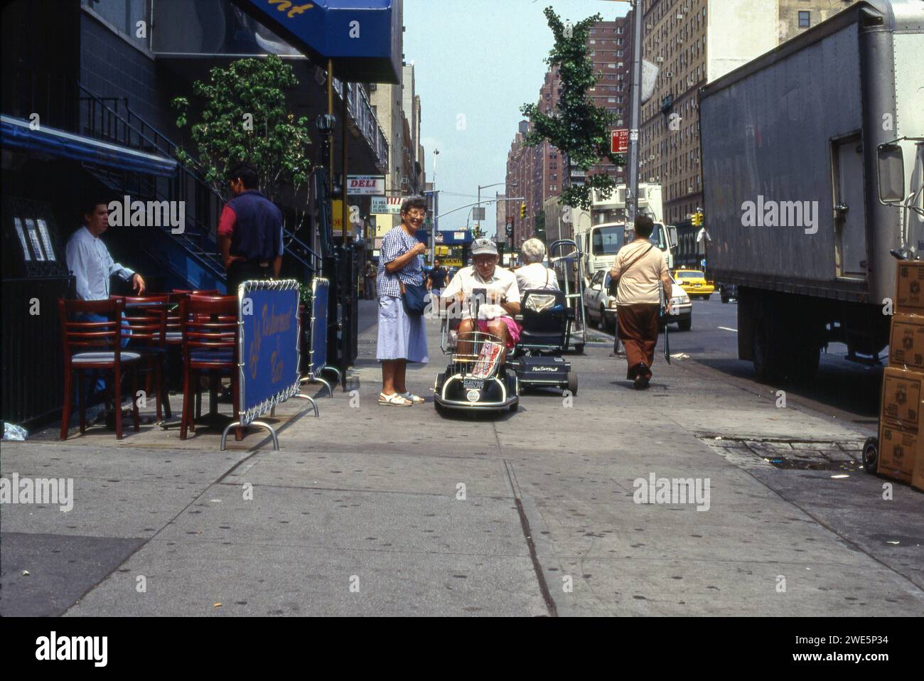 DATA RECORD NON DICHIARATA Manhattan, New York, Juli 1995 *** Manhattan, New York, luglio 1995 Foto Stock