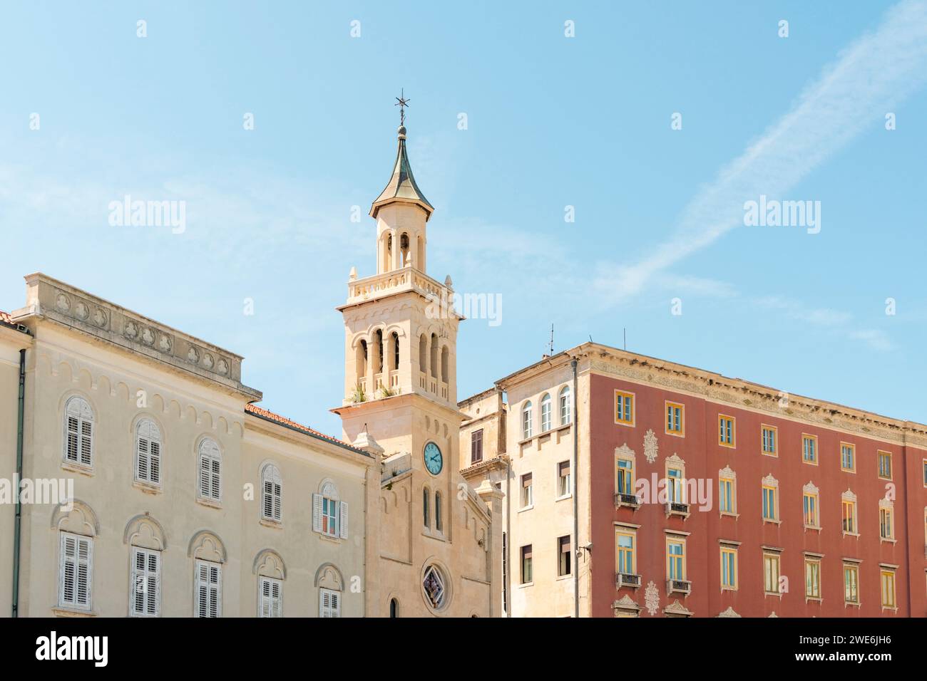 Croazia, regione di Spalato-Dalmazia, Spalato, Chiesa e Convento di San Francis Foto Stock