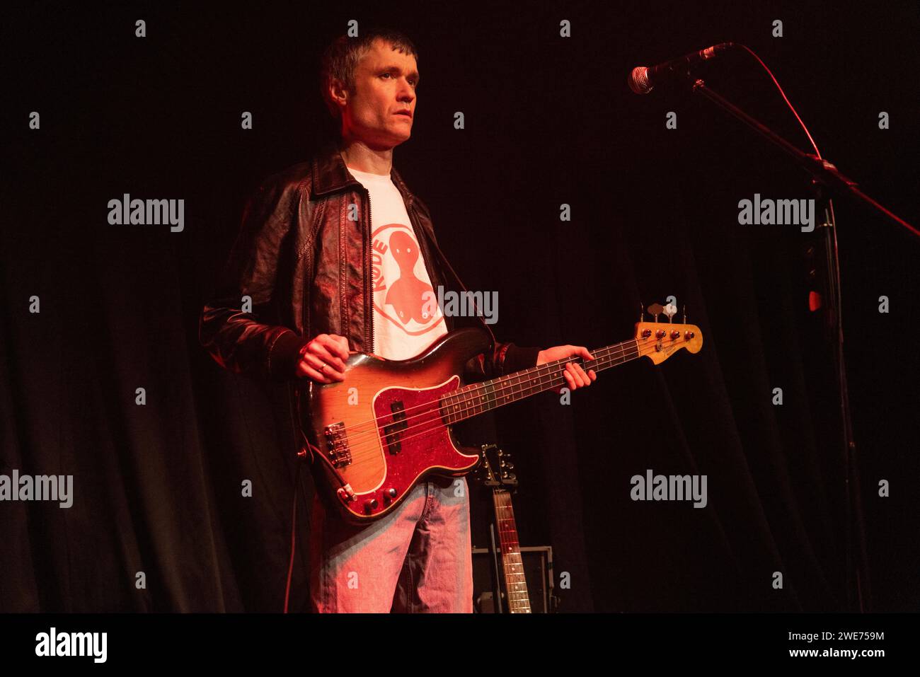 I Libertines si esibiscono all'Arc, Stockton, il 23 gennaio 2024 nella notte di apertura del loro tour tutto esaurito nel Regno Unito Foto Stock