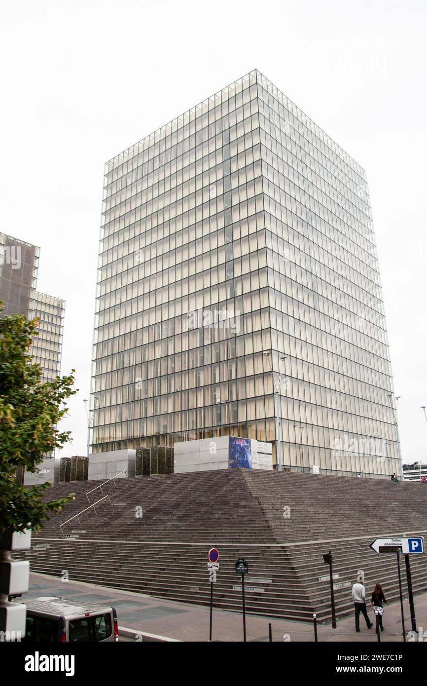 Bibliotheque nationale de France Parigi Francia Foto Stock