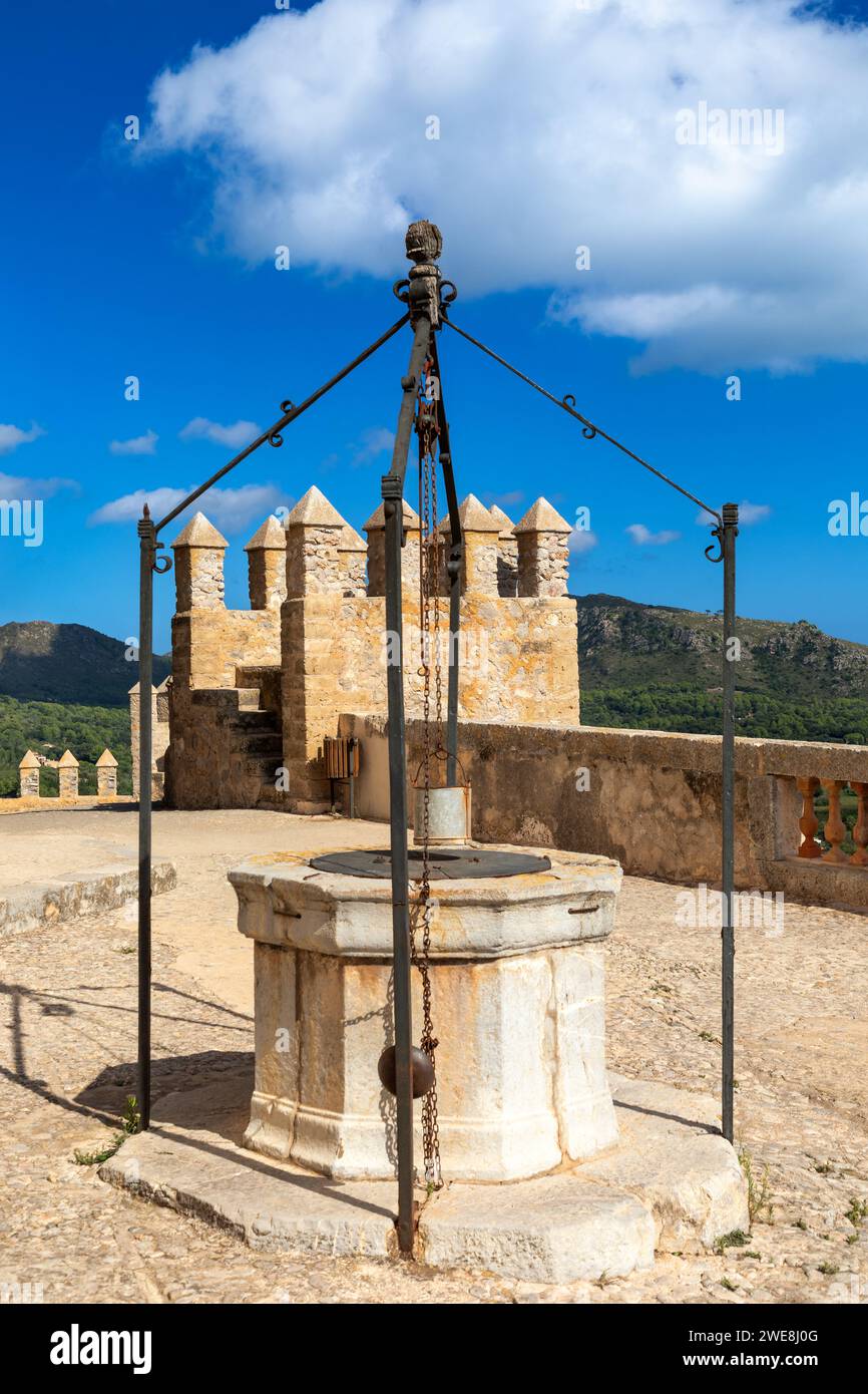 Nella cittadella di Arta, isola di Maiorca, Spagna Foto Stock