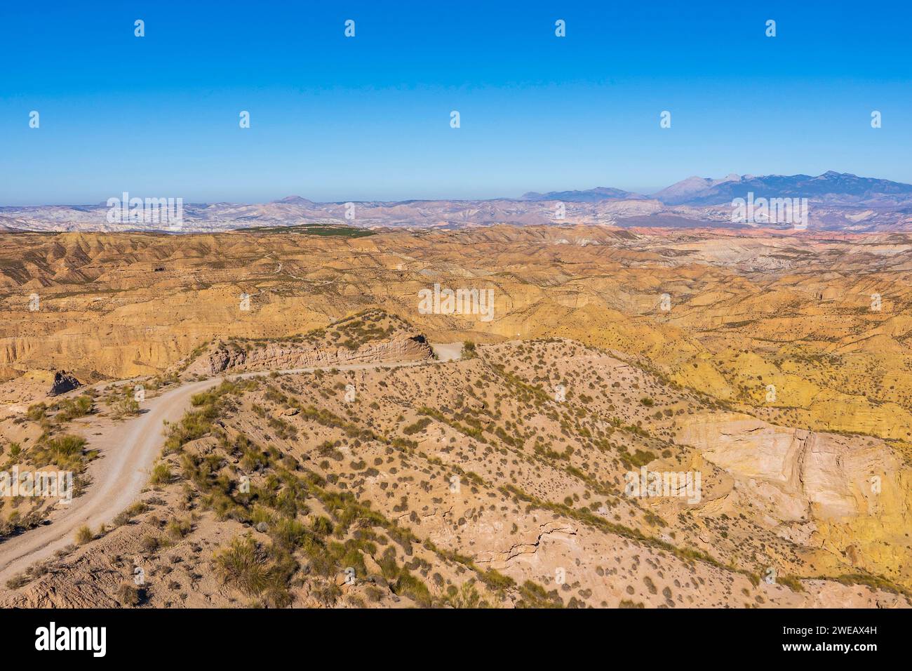 Deserto di Gorafe (Spagna) Foto Stock