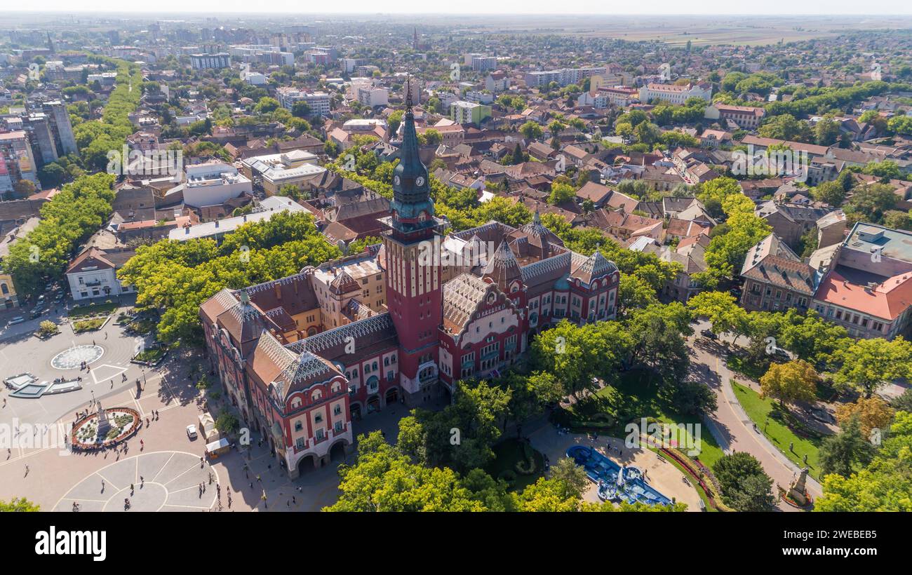 Subotica - città e centro amministrativo del distretto di North Backa nella provincia autonoma di Vojvodina, Serbia Foto Stock