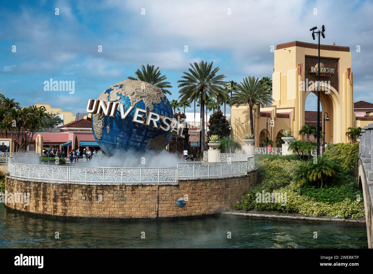 Parco a tema Universal Orlando Resort. Foto Stock