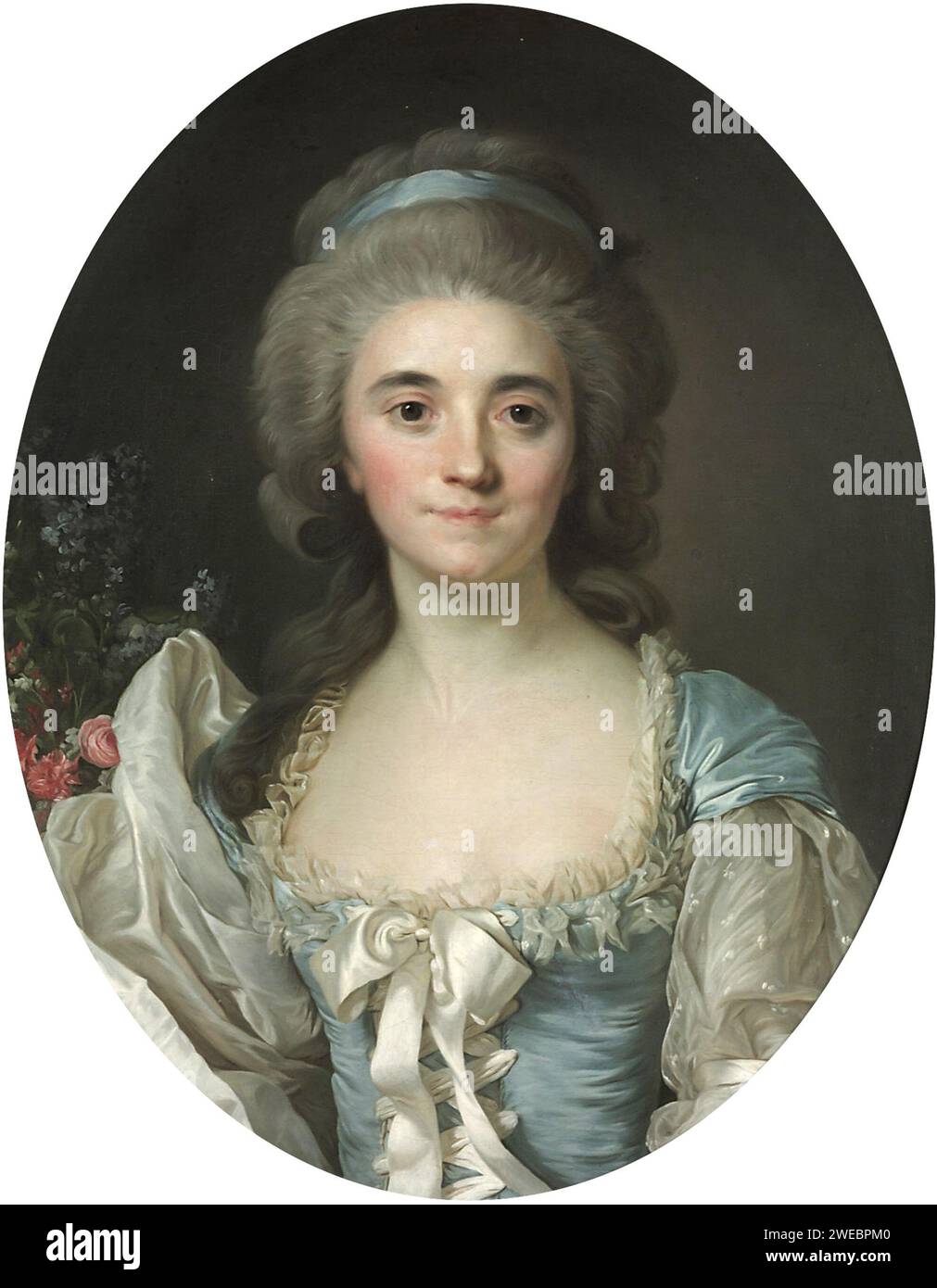 Marie Joséphine di Savoia, dipinto di Joseph-Siffred Duplessis Foto Stock