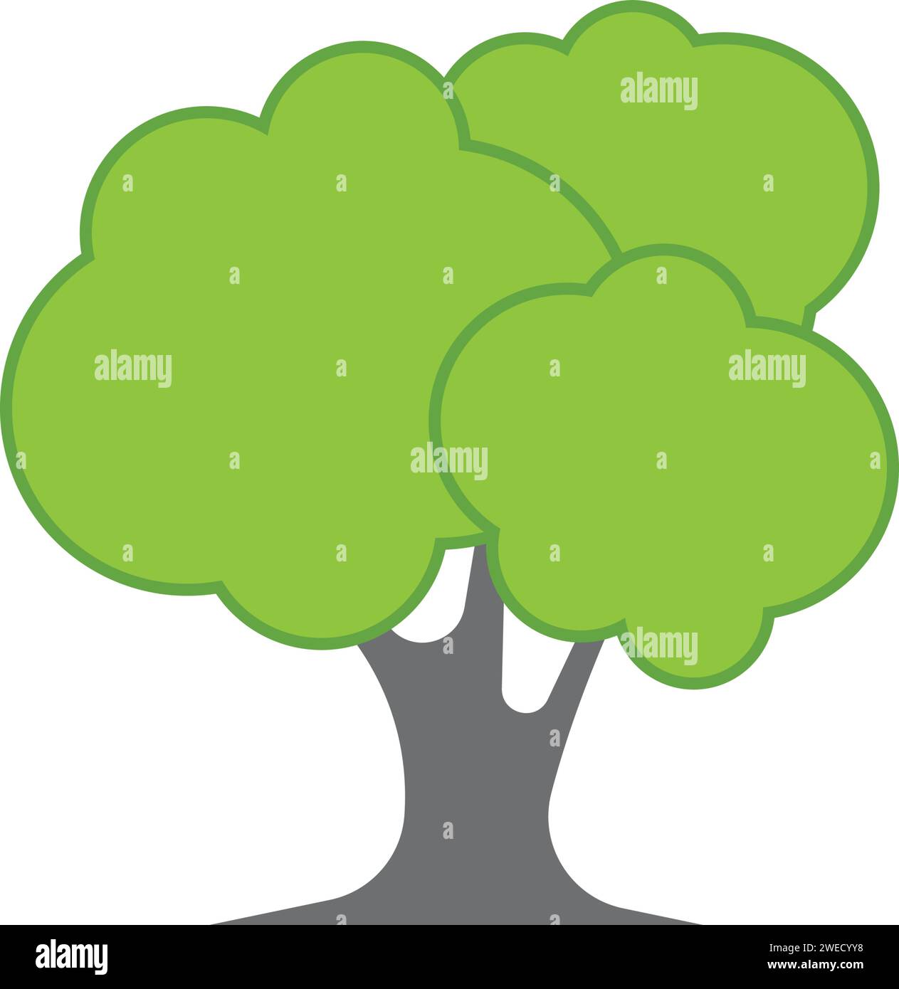 Modello di illustrazione del design dell'icona Eco Green Energy Illustrazione Vettoriale