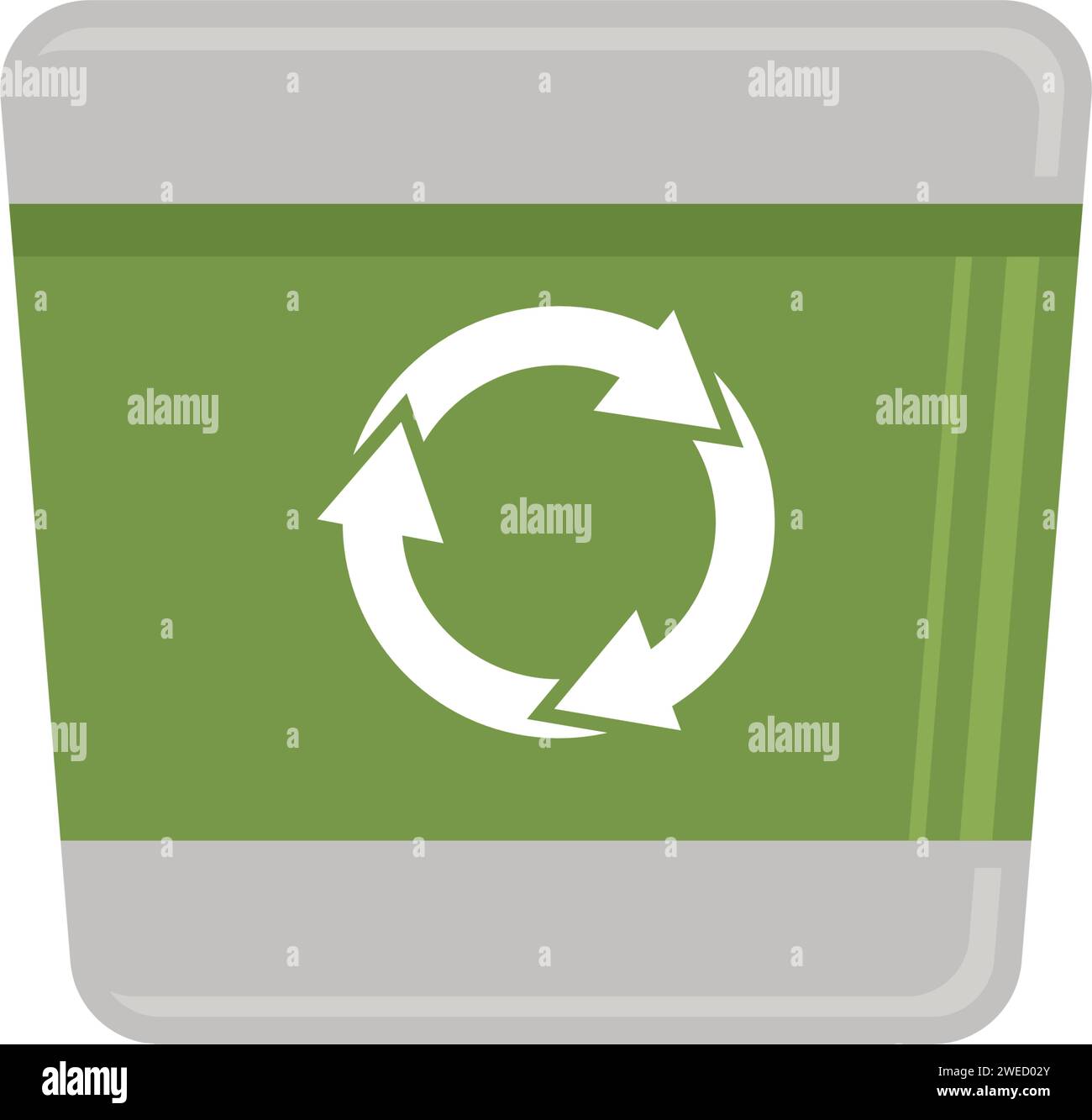 Modello di illustrazione del design dell'icona Eco Green Energy Illustrazione Vettoriale