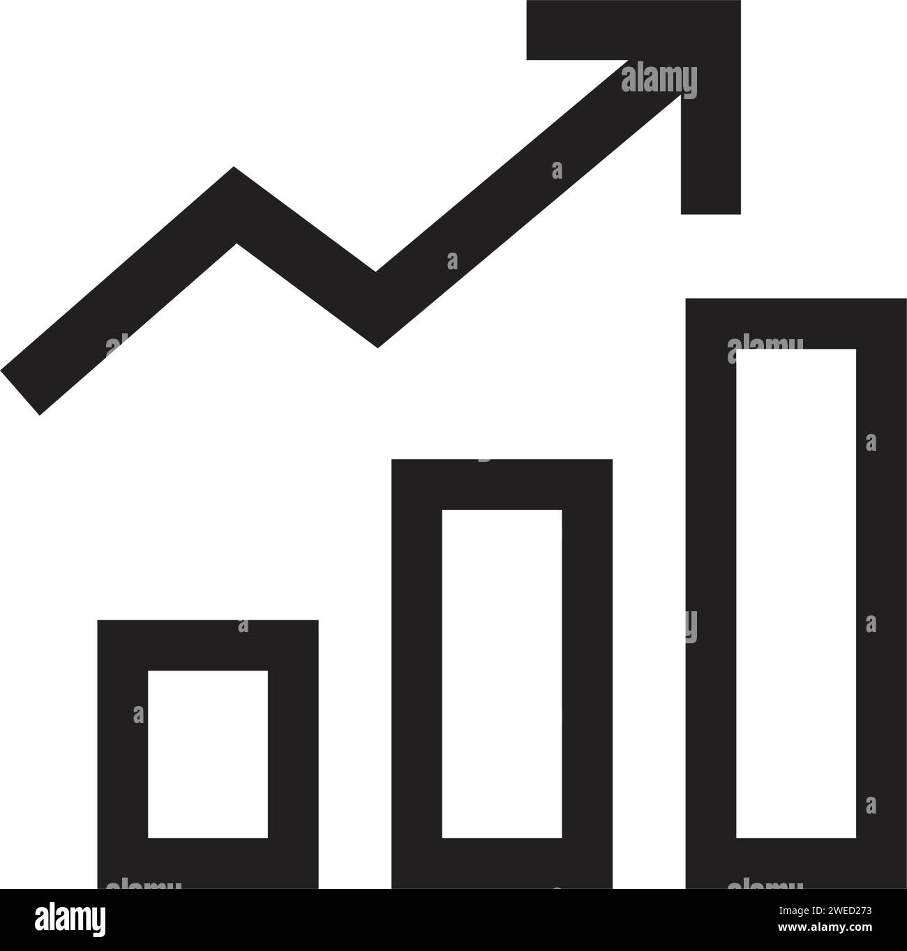 Modello di progettazione di icone vettoriali per i maker del mercato commerciale Illustrazione Vettoriale